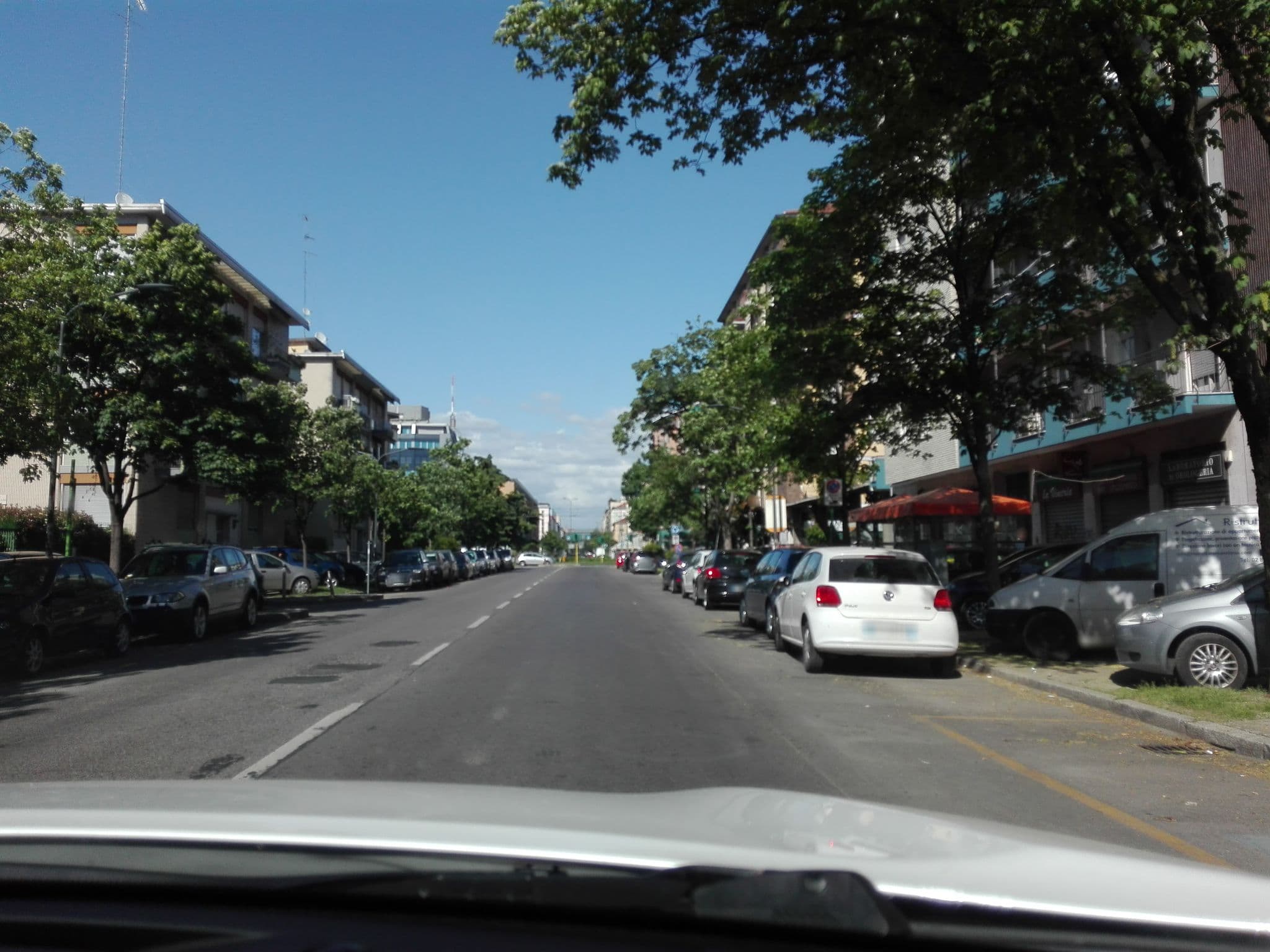 Street view near Fiera Milano City Via Vodice, Quartiere Otto — © chiarafois (CC BY-SA · Mapillary)
