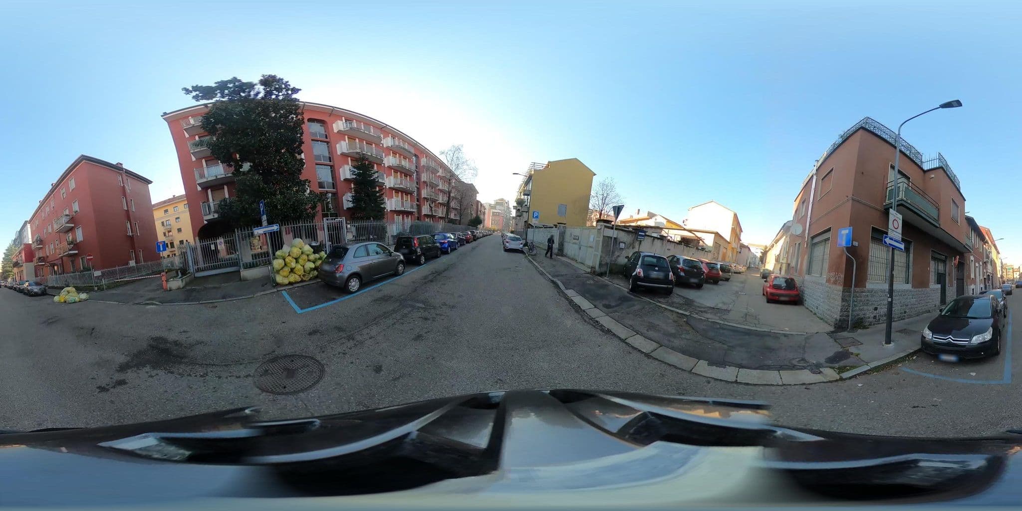 Street view near B&B Da Canal, Quarto Oggiaro — © jacopofar (CC BY-SA · Mapillary)
