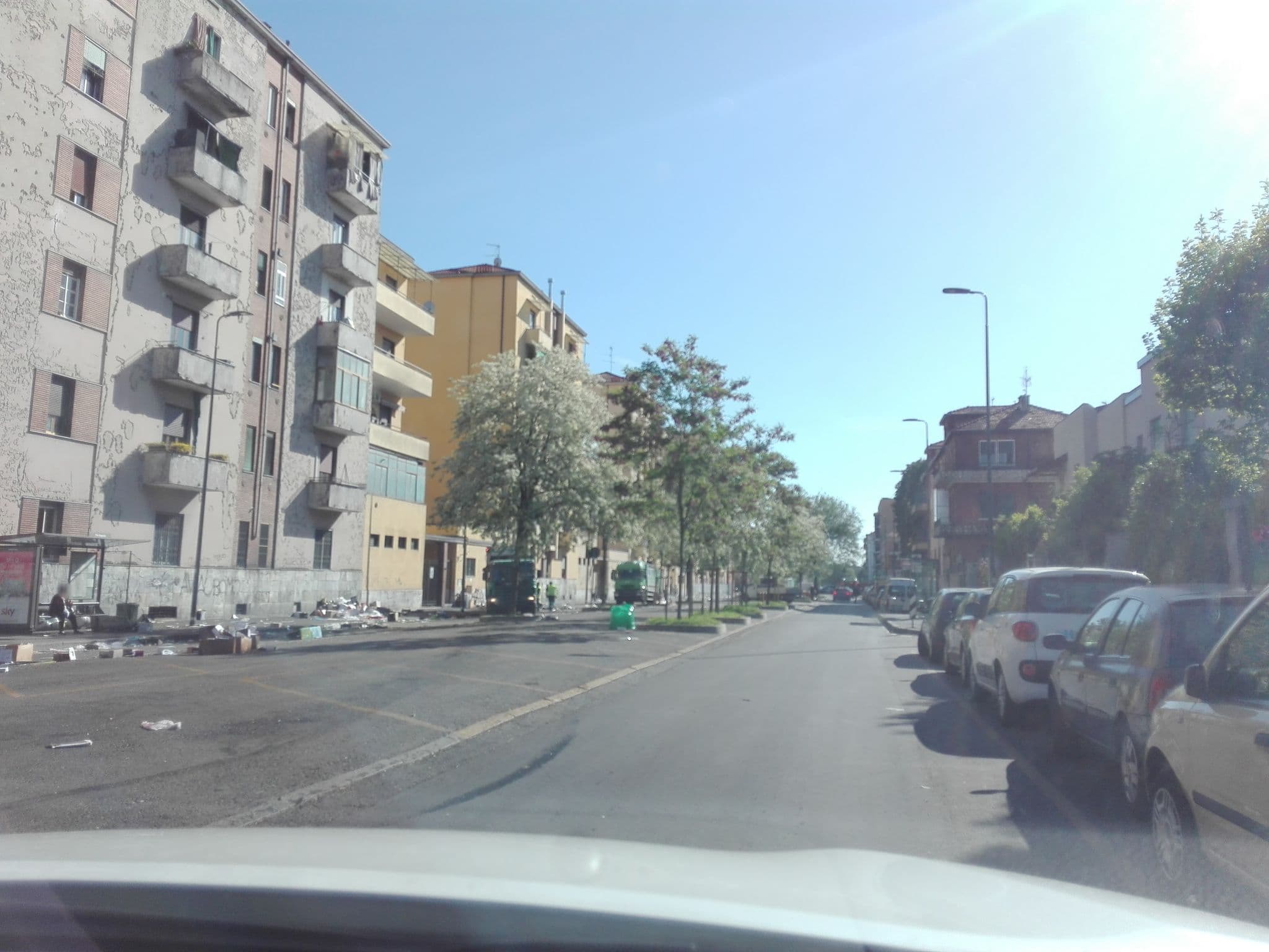 Street view near Bonaventura Bed and Breakfast, San Siro — © chiarafois (CC BY-SA · Mapillary)