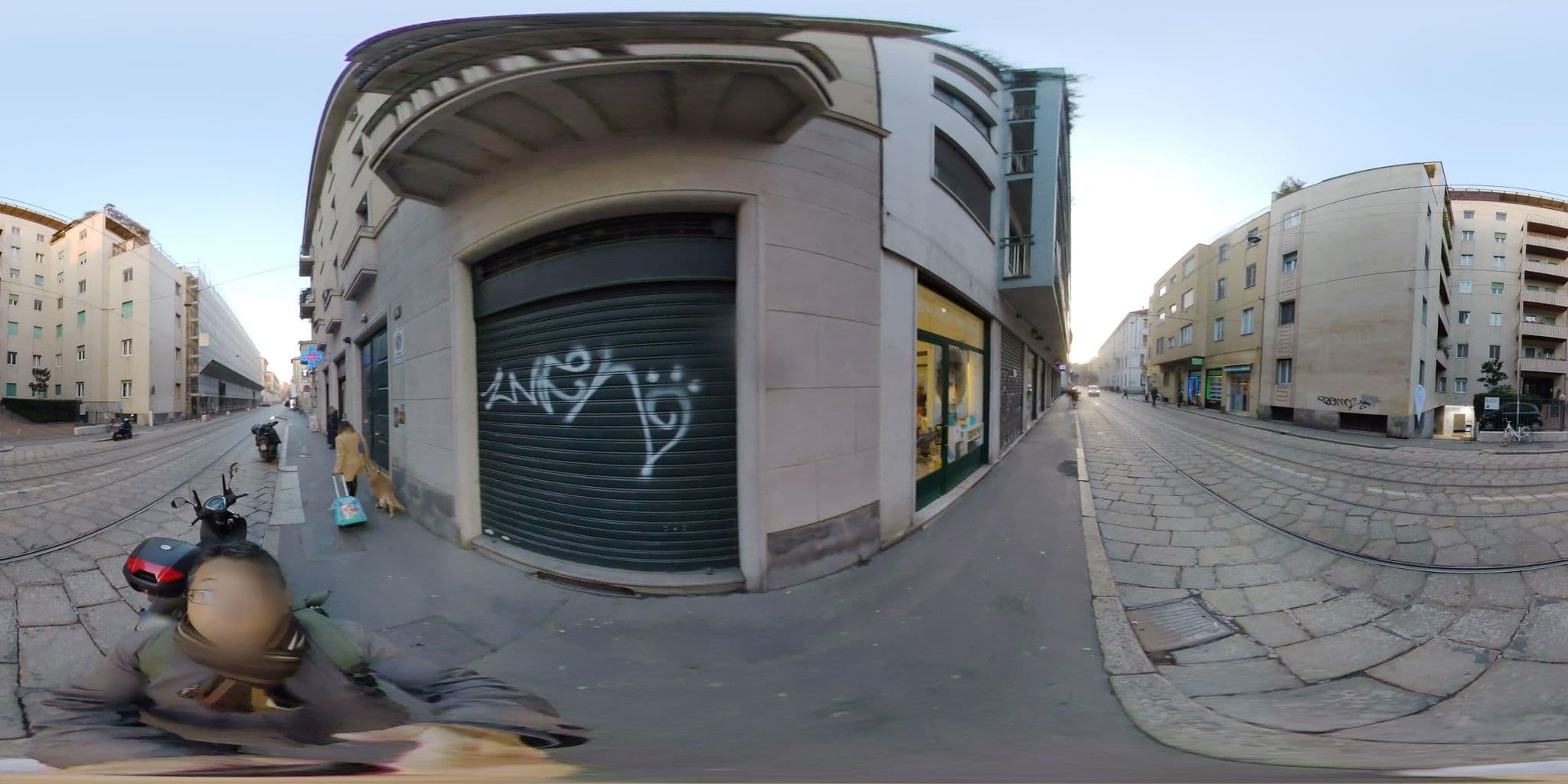 Street view near La Residenza Isabella, Milan — © mapconcierge (CC BY-SA · Mapillary)