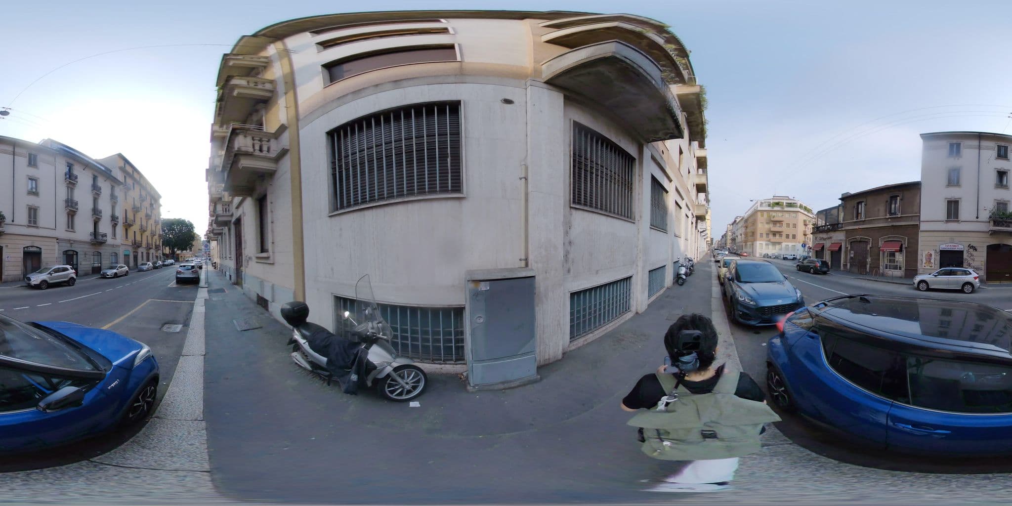Street view near Spartaco appartments, Milan — © mapconcierge (CC BY-SA · Mapillary)