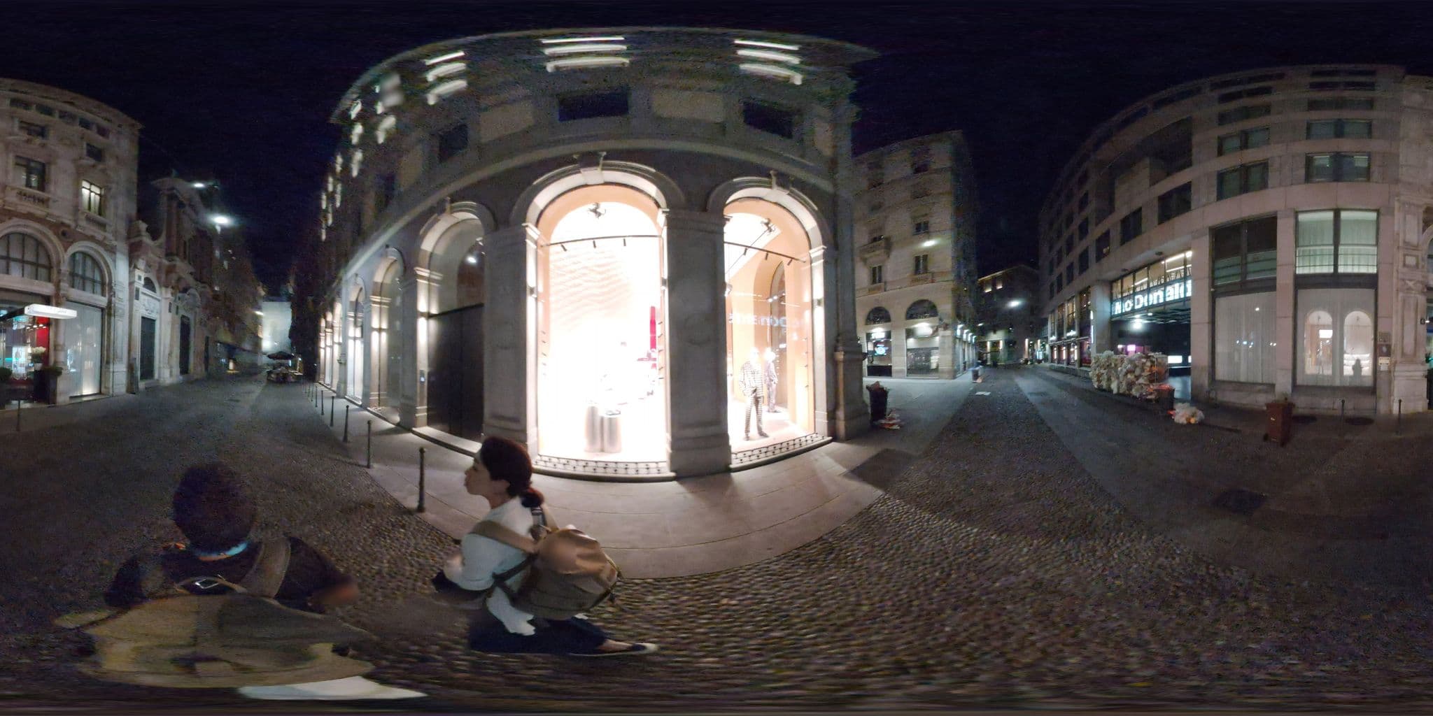 Street view near Sina The Gray, Milan — © mapconcierge (CC BY-SA · Mapillary)