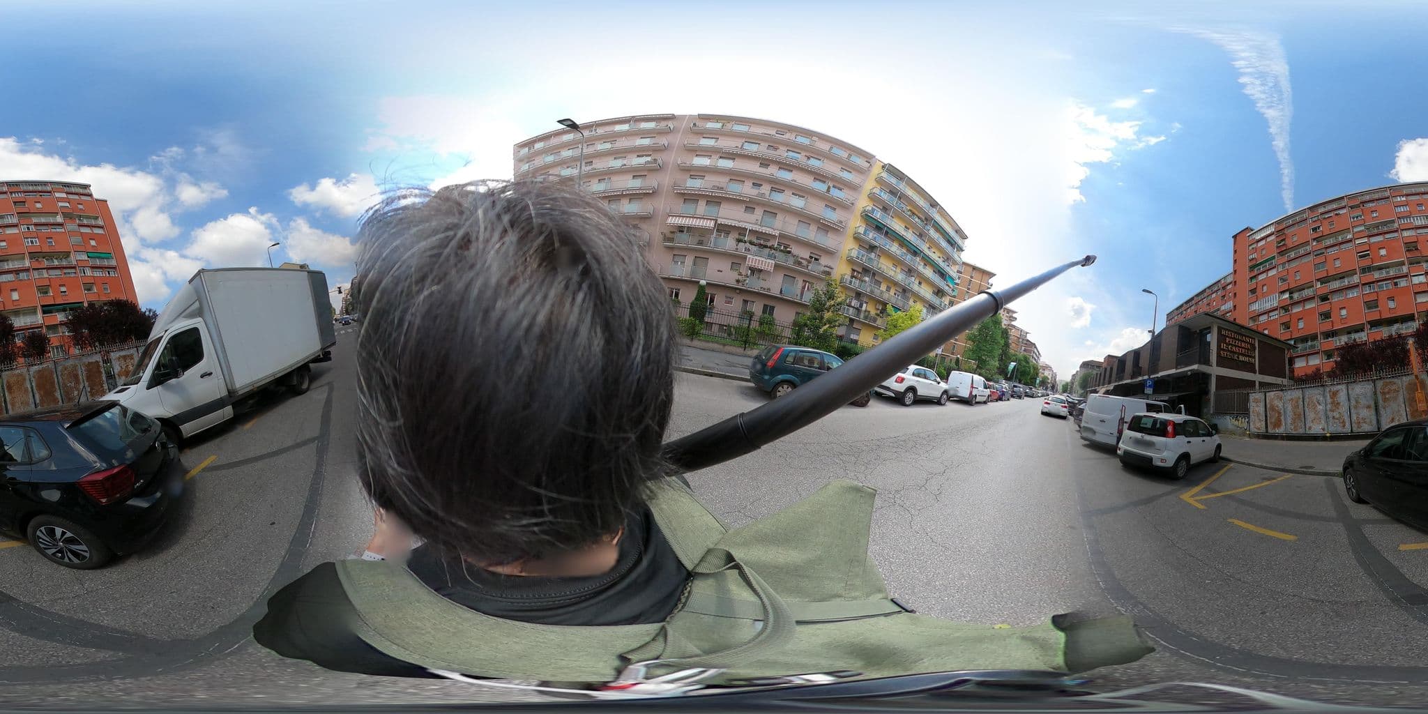 Street view near B&B Astrea, Milan — © mapconcierge (CC BY-SA · Mapillary)
