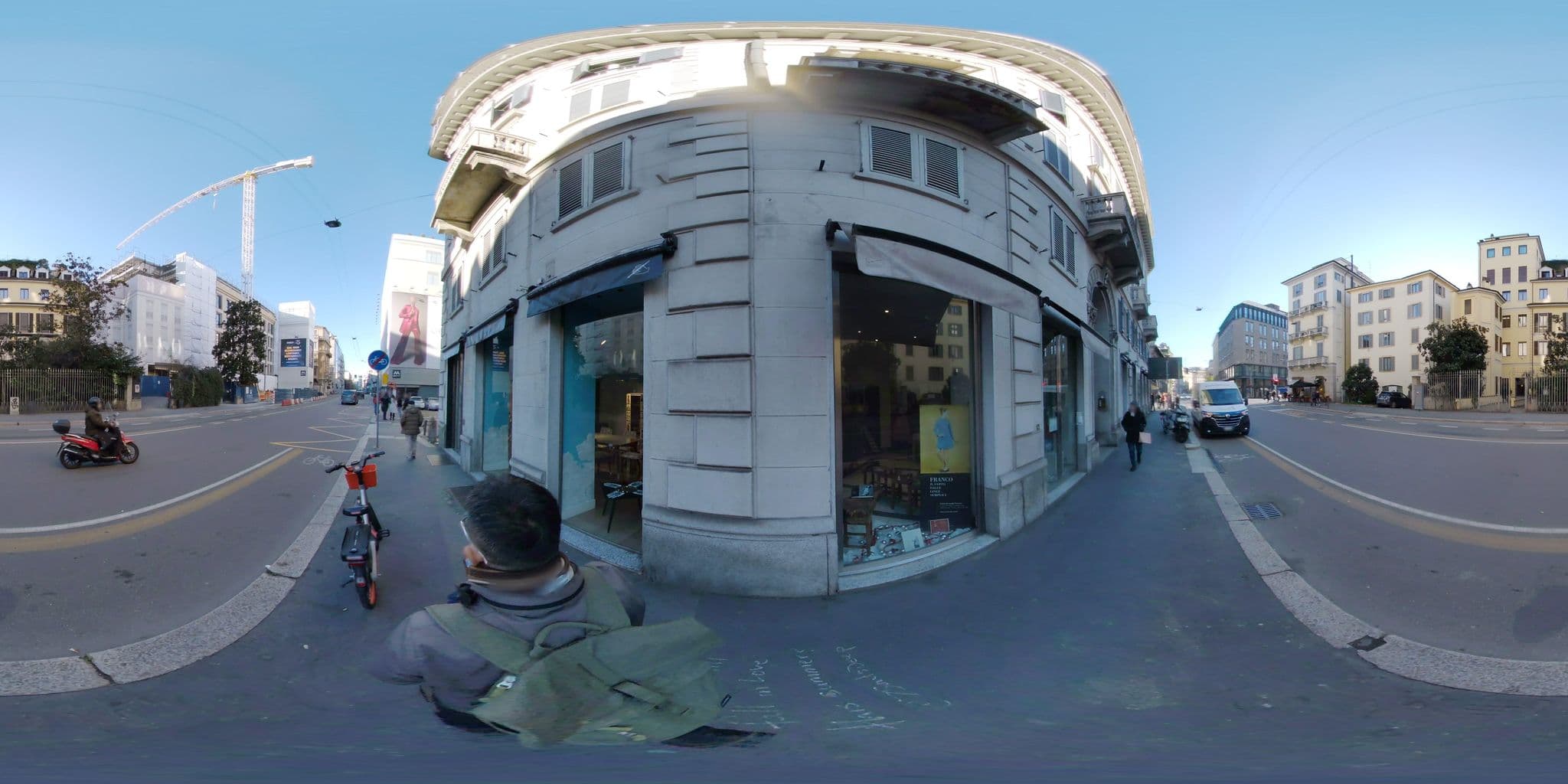 Street view near Room 131, Brera — © mapconcierge (CC BY-SA · Mapillary)