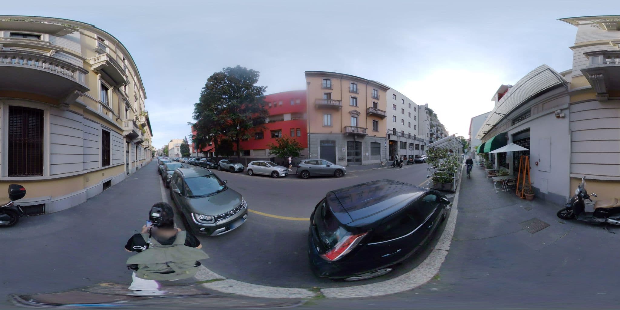 Street view near Yellowsquare, Milan — © mapconcierge (CC BY-SA · Mapillary)
