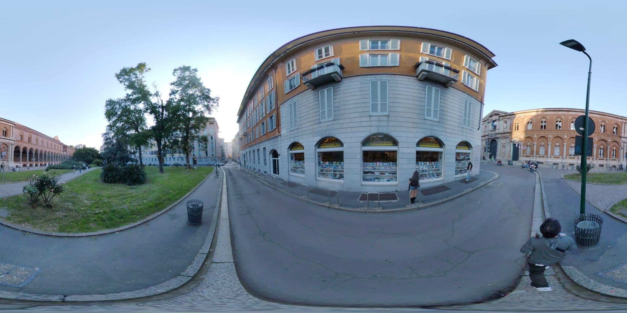Street view near Ca' Monteggia, Milan — © mapconcierge (CC BY-SA · Mapillary)