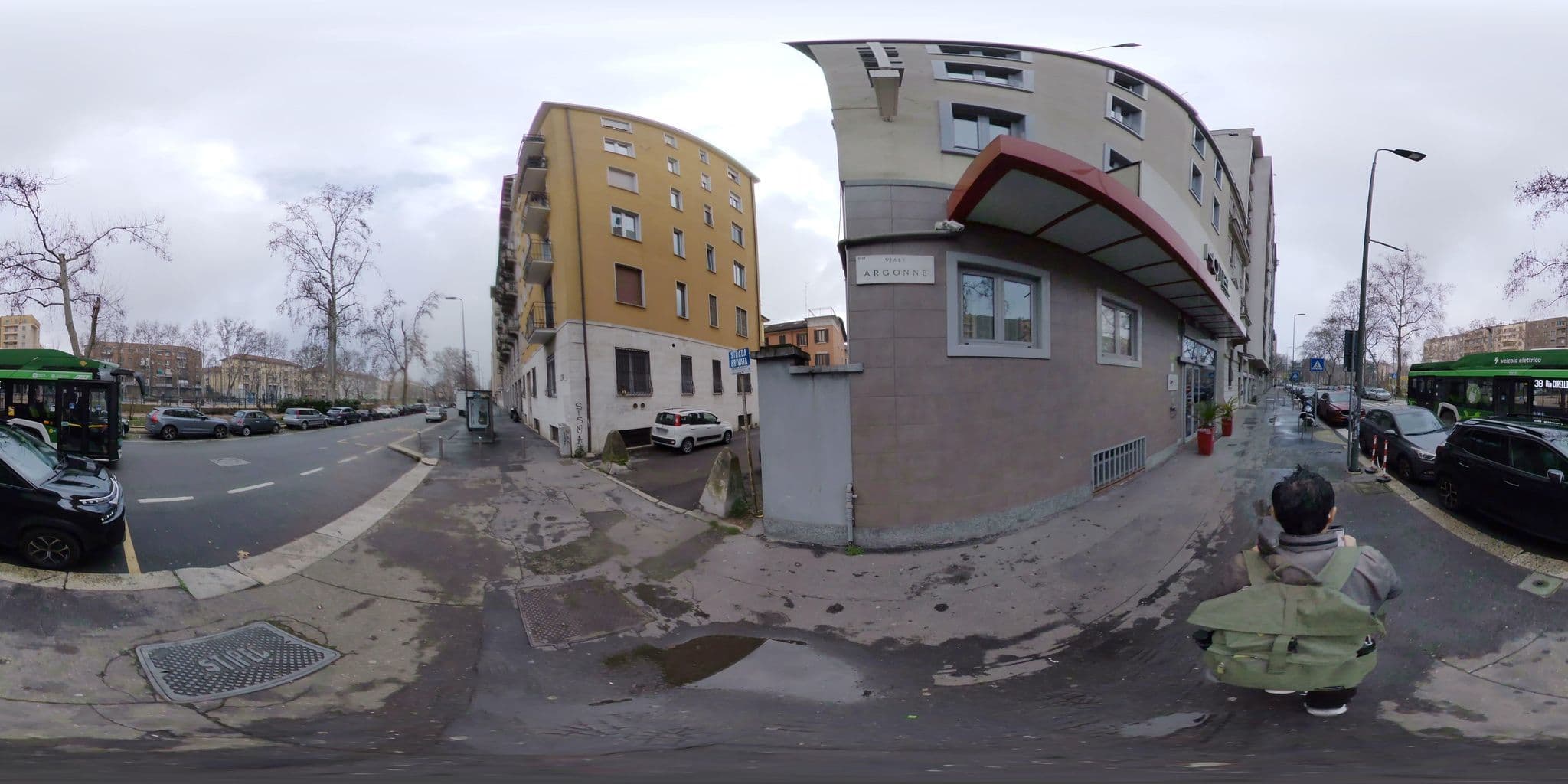 Street view near Hotel Susa di Lombardi Maurizio, Milan — © mapconcierge (CC BY-SA · Mapillary)