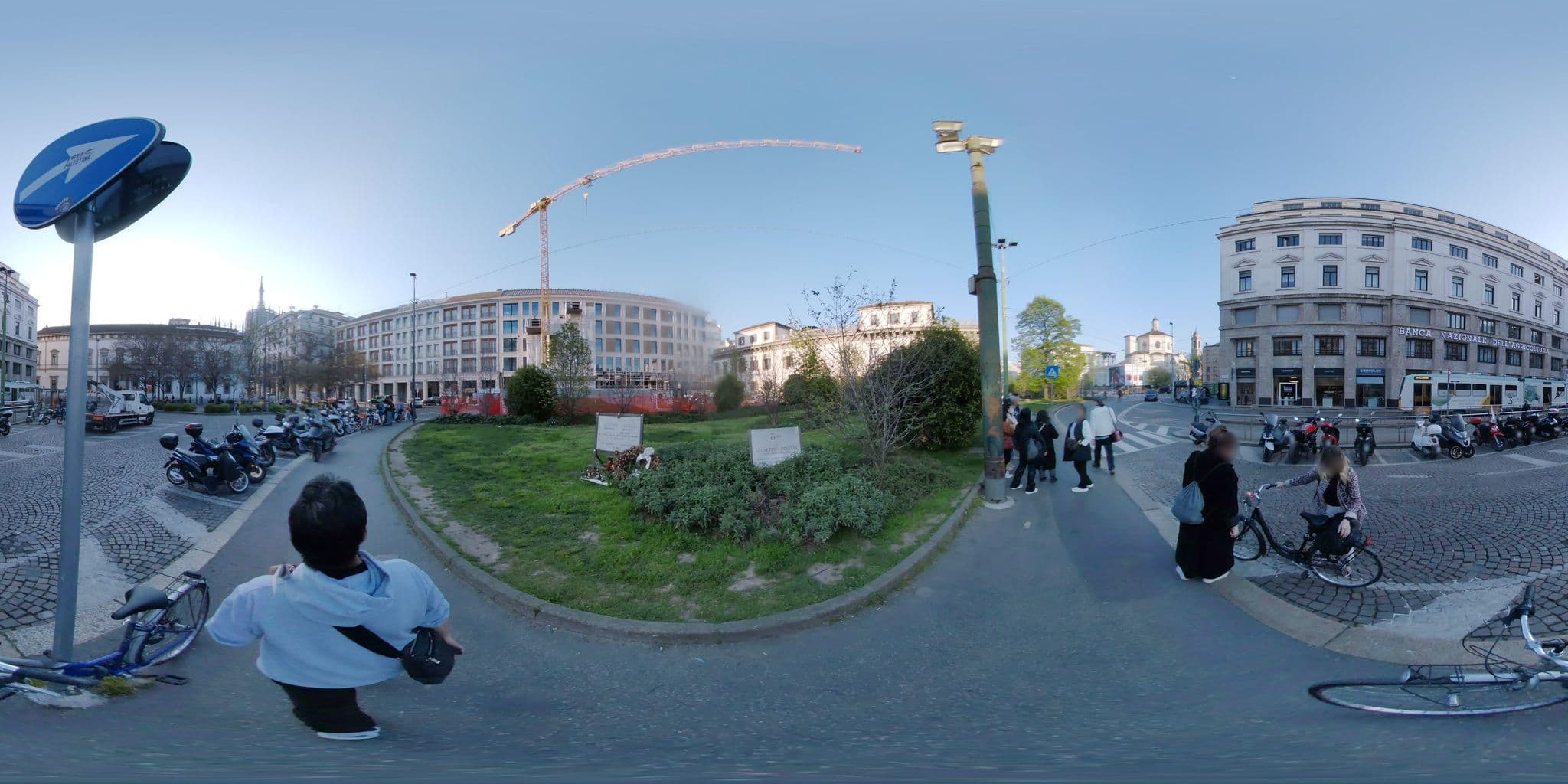 Street view near Sima Hotel Management SRL, Milan — © mapconcierge (CC BY-SA · Mapillary)