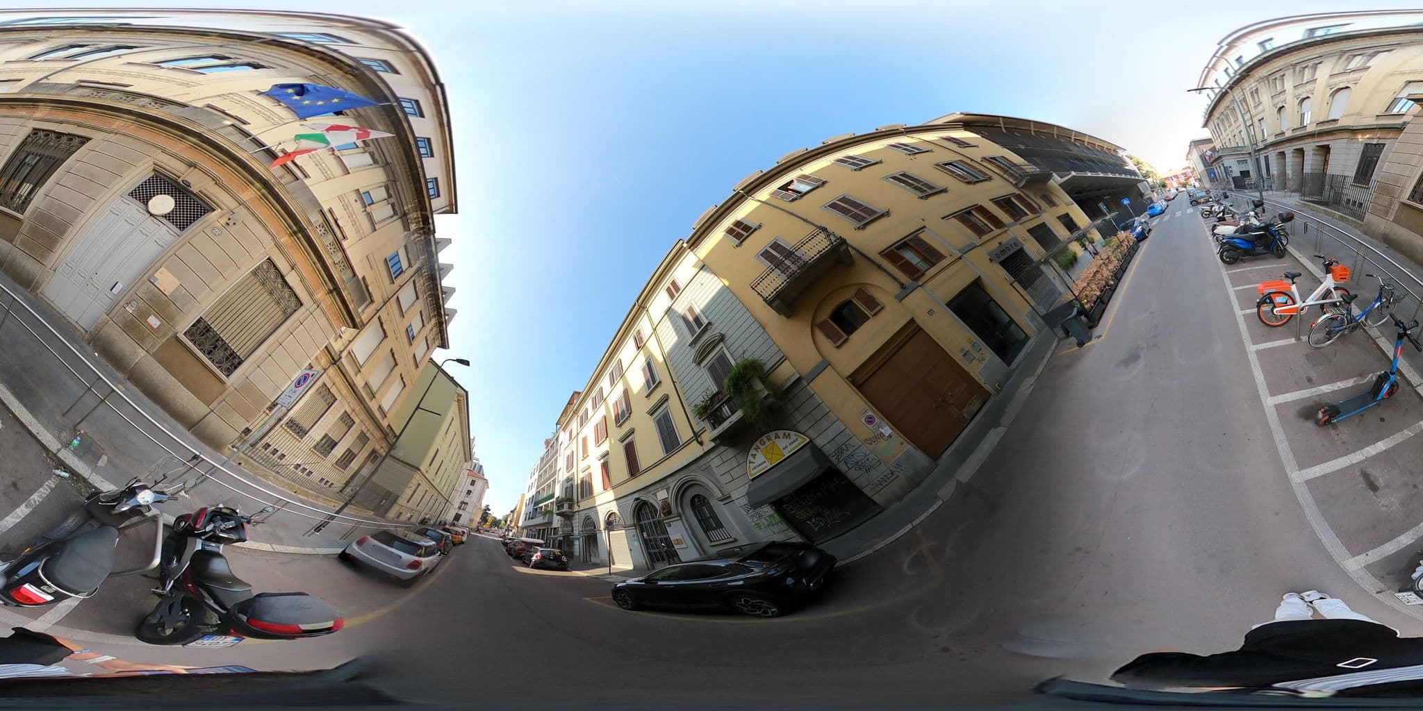 Street view near AirBnb Contemporary Studio Flat in Porta Romana, Milan — © mapconcierge (CC BY-SA · Mapillary)