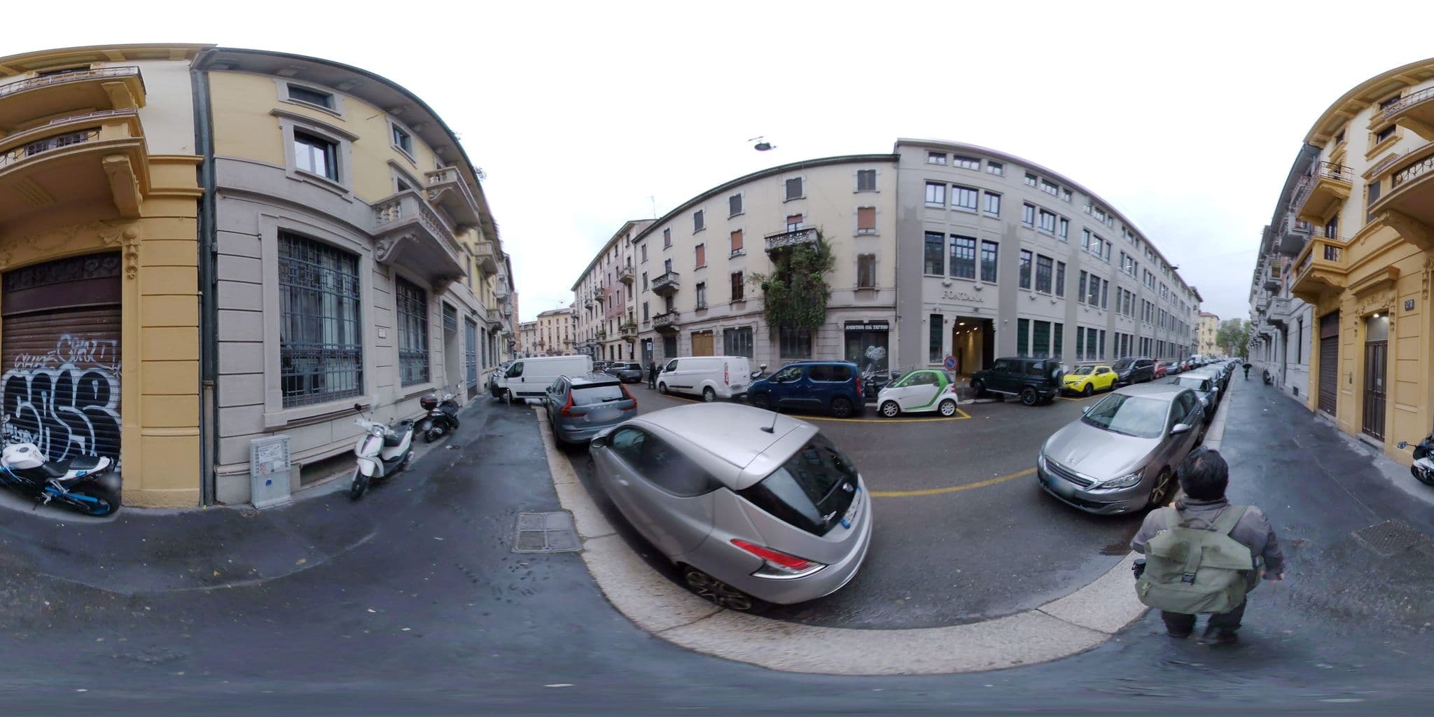 Street view near Il Palmeto, Milan — © mapconcierge (CC BY-SA · Mapillary)
