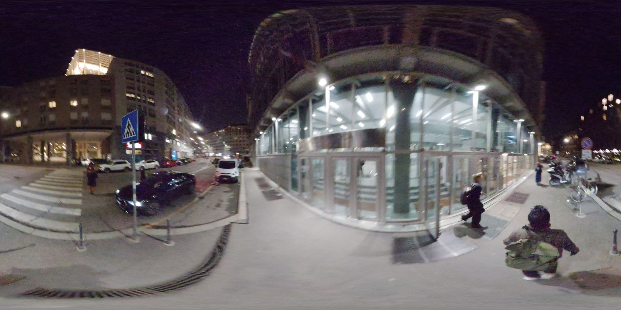 Street view near ITD Apartments Velasca, Milan — © mapconcierge (CC BY-SA · Mapillary)