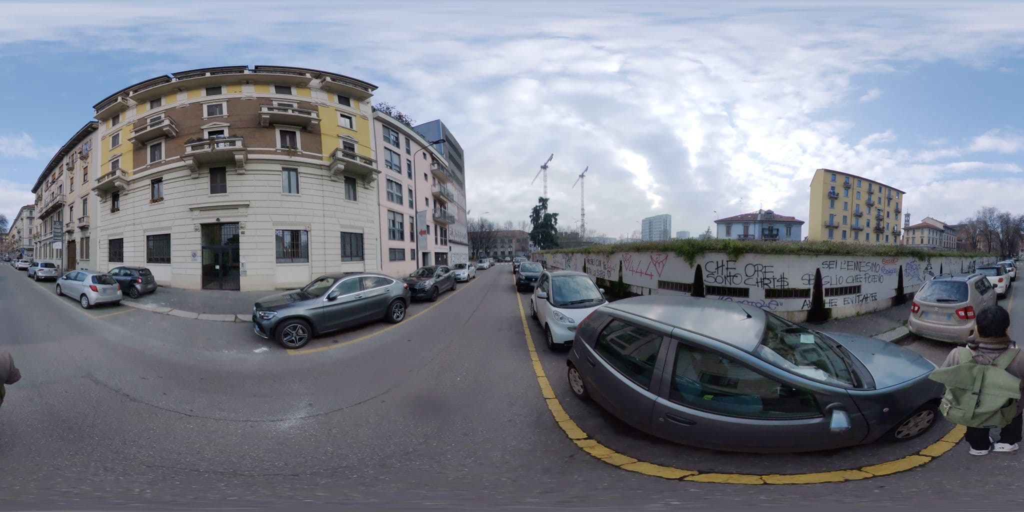 Street view near Downtown Eco Chic, Milan — © mapconcierge (CC BY-SA · Mapillary)