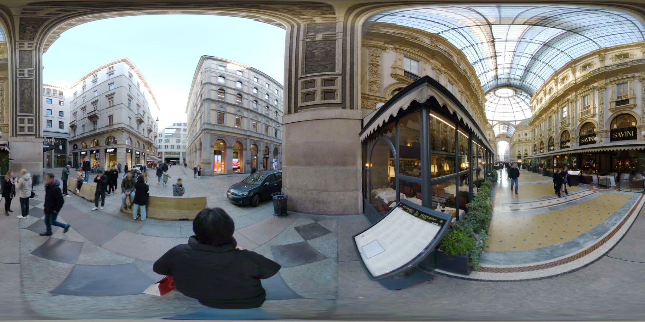 Street view near BMore, Milan — © akiyoshiii213 (CC BY-SA · Mapillary)