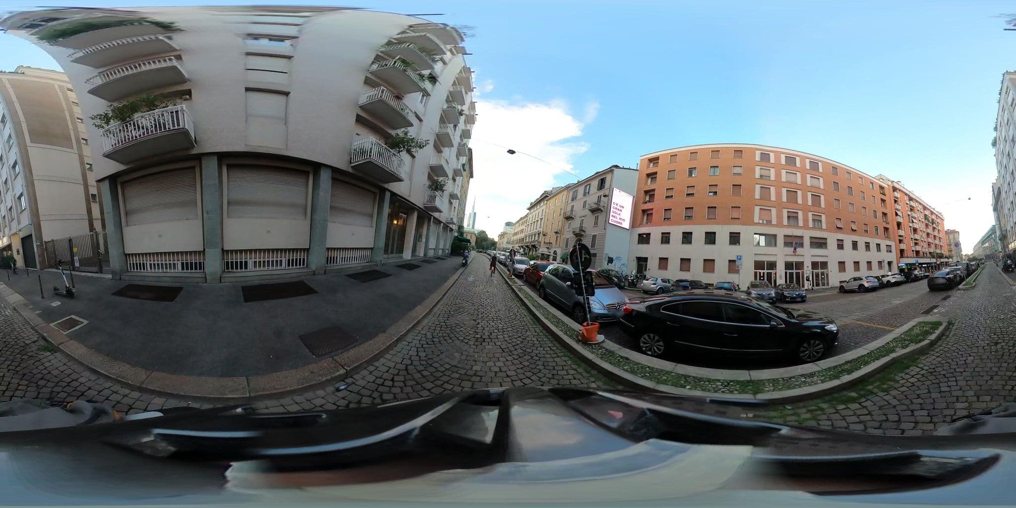 Street view near Style Homes Luxury Services Apartments, Brera — © jacopofar (CC BY-SA · Mapillary)