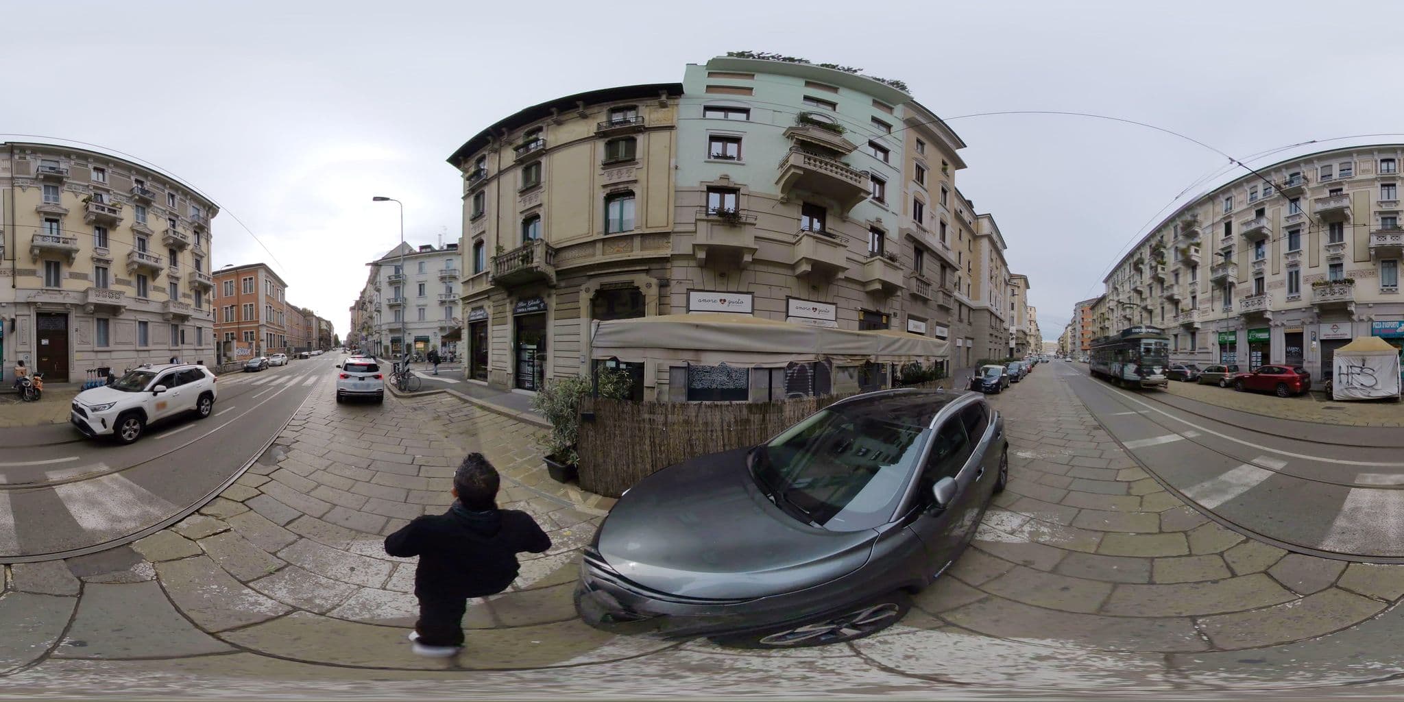 Street view near B&B 02, Brera — © mapconcierge (CC BY-SA · Mapillary)