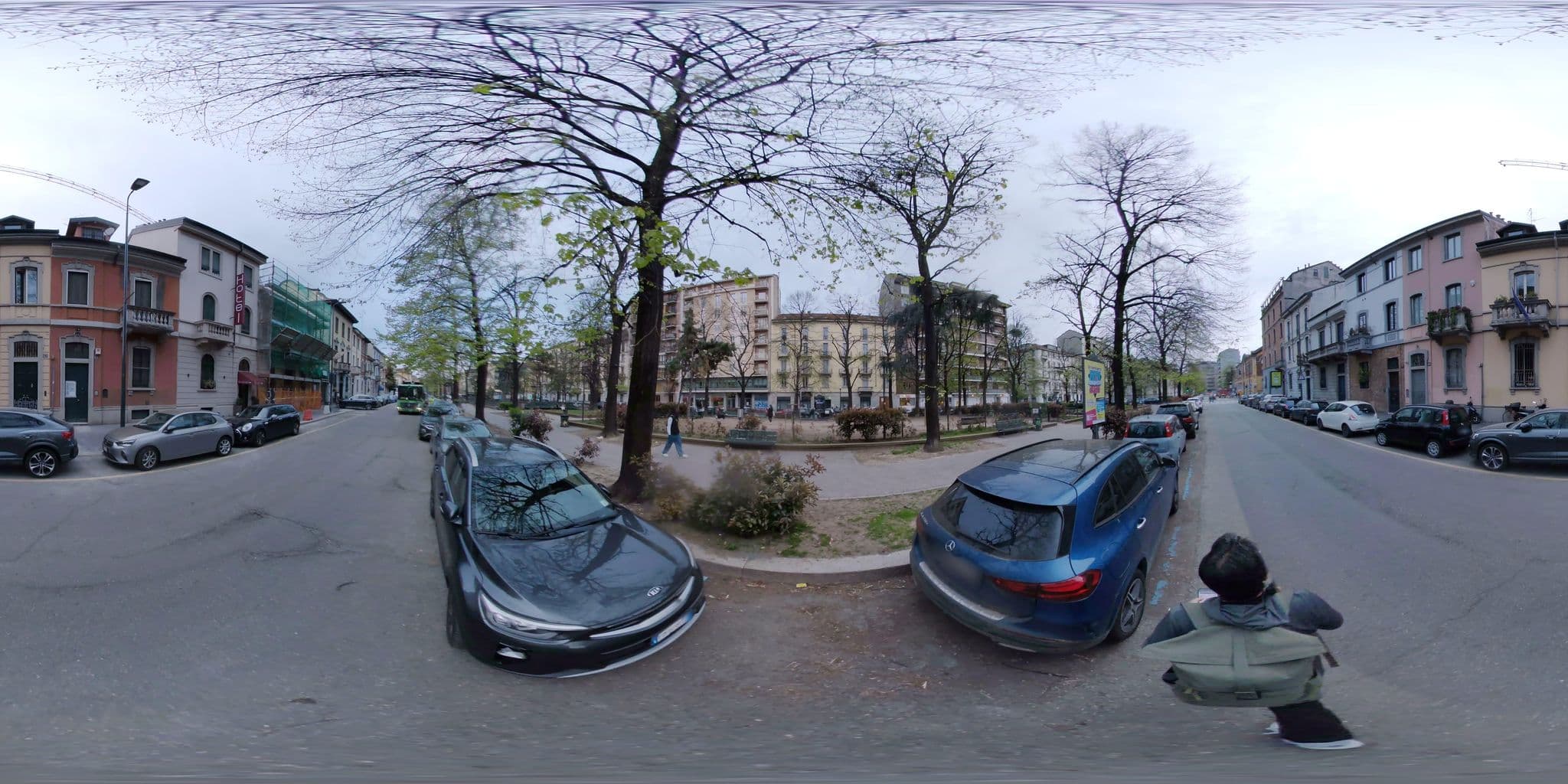Street view near Hotel Due Giardini Milão, Brera — © mapconcierge (CC BY-SA · Mapillary)