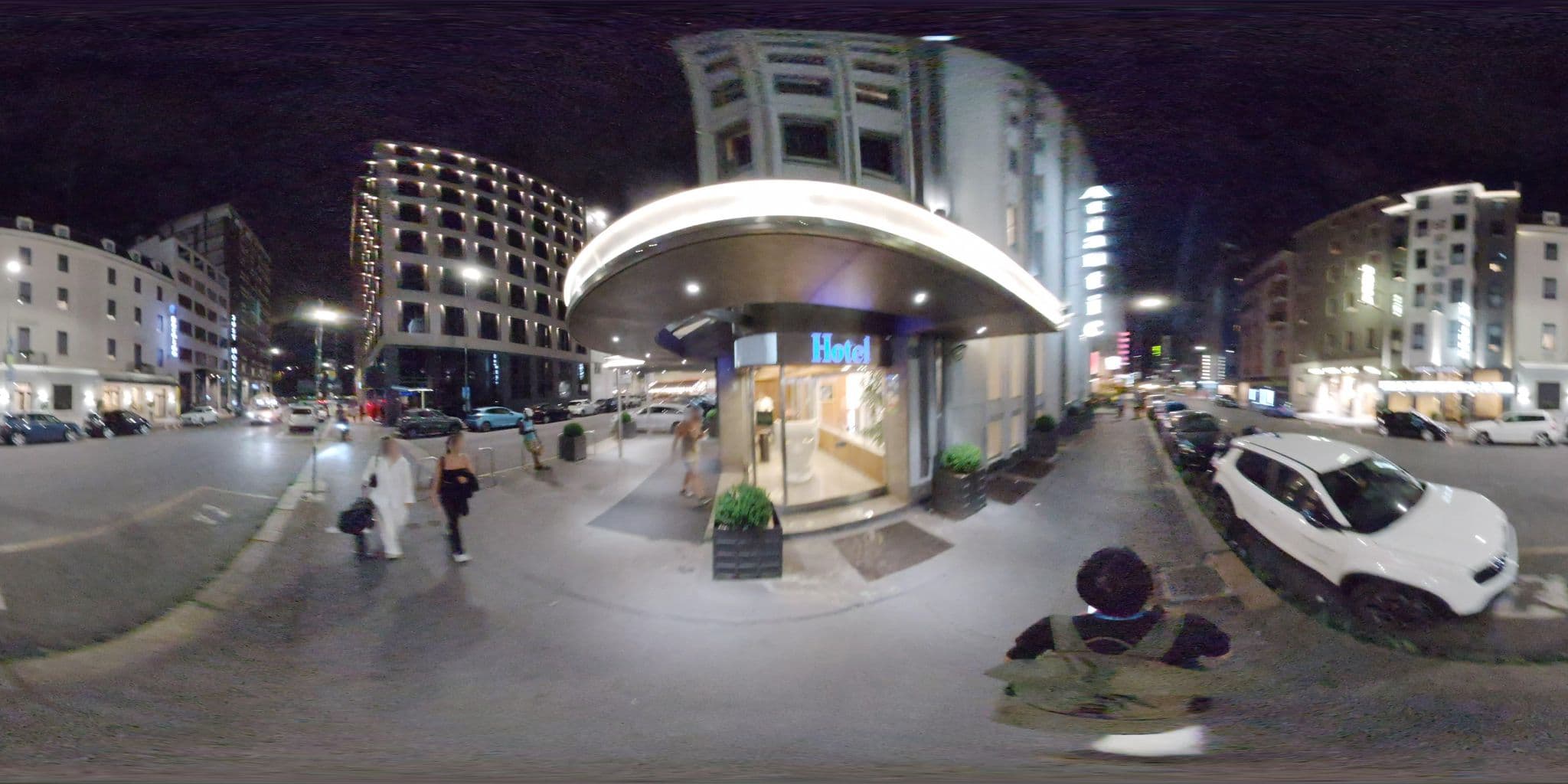 Street view near Best Western Atlantic Hotel Milano, Brera — © mapconcierge (CC BY-SA · Mapillary)