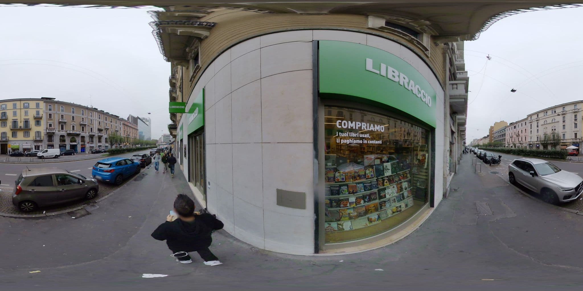 Street view near Alessia's Flat - Buenos Aires, Brera — © mapconcierge (CC BY-SA · Mapillary)