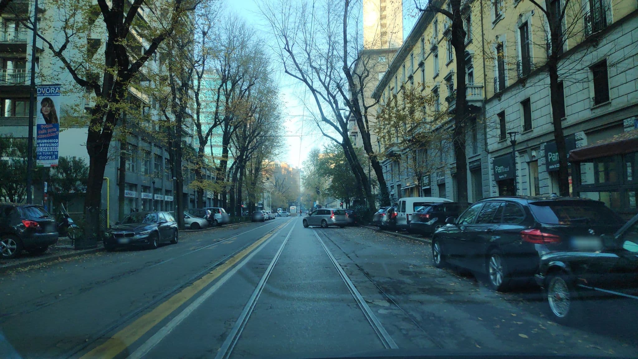Street view near La Casa dei Viaggiatori, Brera — © marcuscalabresus (CC BY-SA · Mapillary)