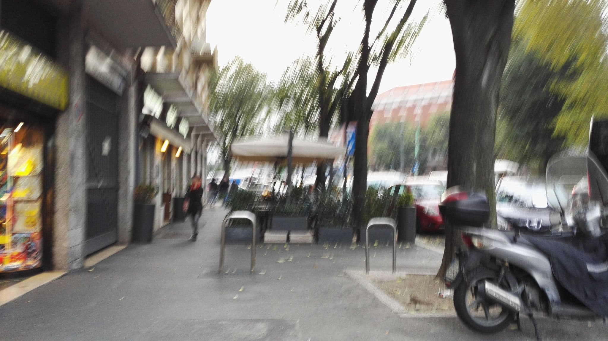 Street view near Eleganti Suite in Piazzale Lagosta, Chinatown — © marcuscalabresus (CC BY-SA · Mapillary)
