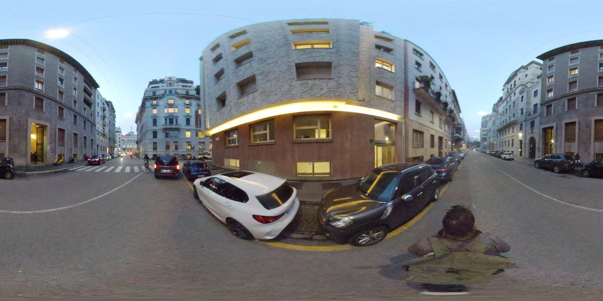 Street view near Finleonardo SPA, Brera — © mapconcierge (CC BY-SA · Mapillary)