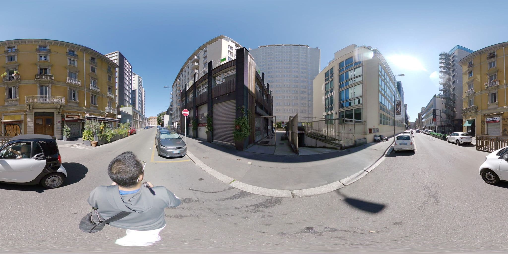 Street view near UNA Hotel Century, Brera — © mapconcierge (CC BY-SA · Mapillary)