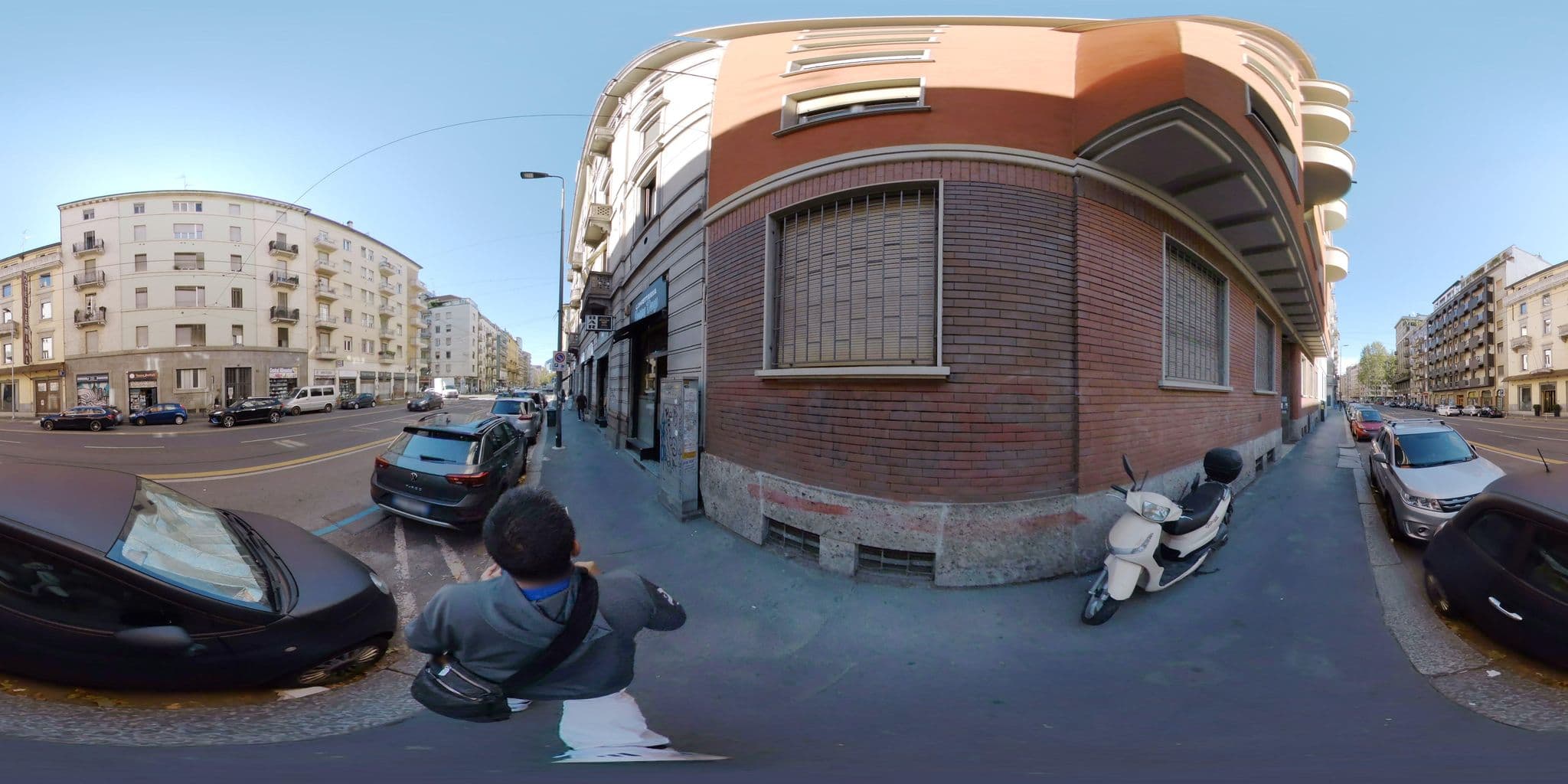 Street view near Terminal Hotel Milan, Brera — © mapconcierge (CC BY-SA · Mapillary)