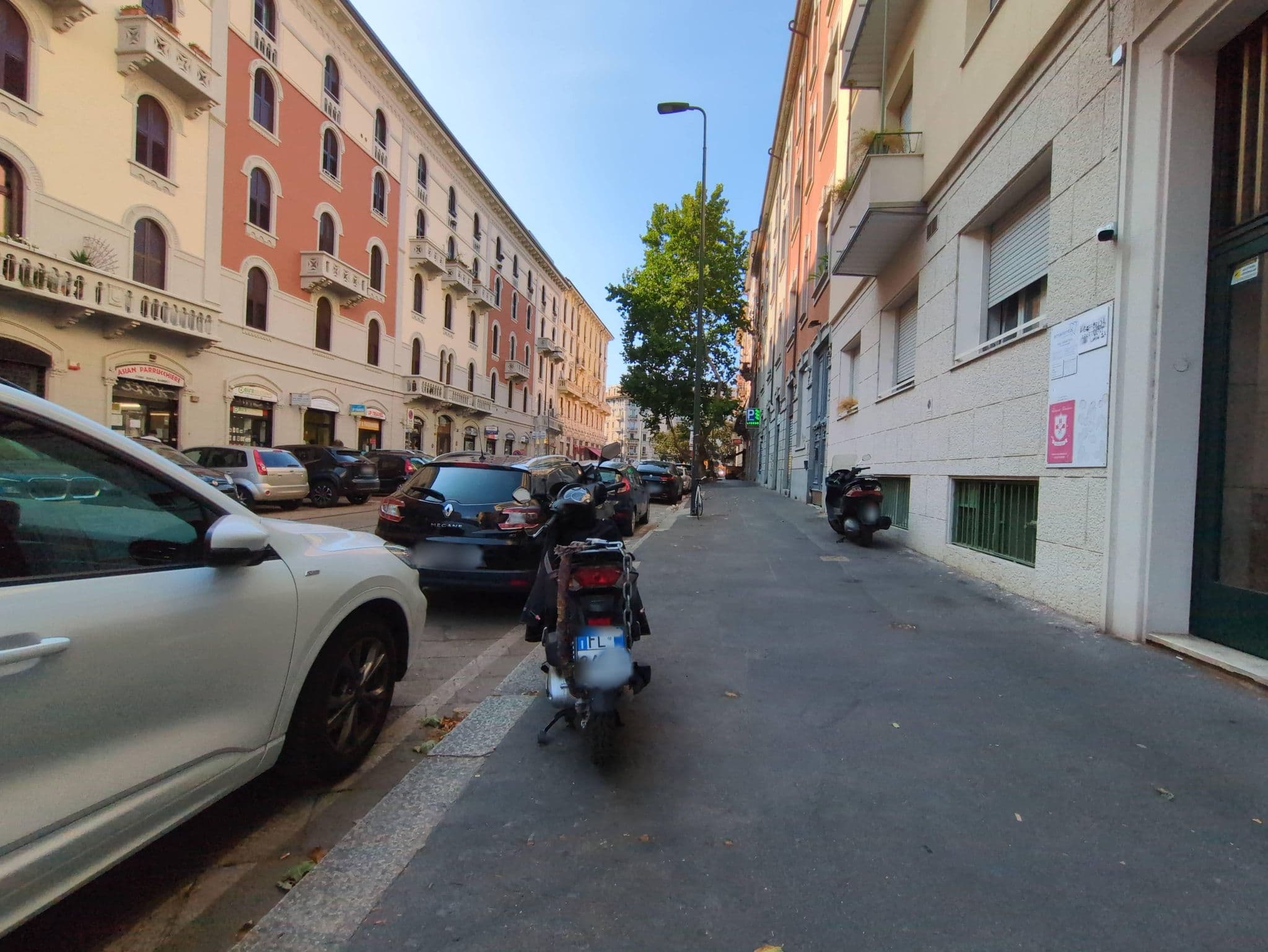 Street view near Gaffurio Halldis Apartment, Brera — © jacopofar (CC BY-SA · Mapillary)