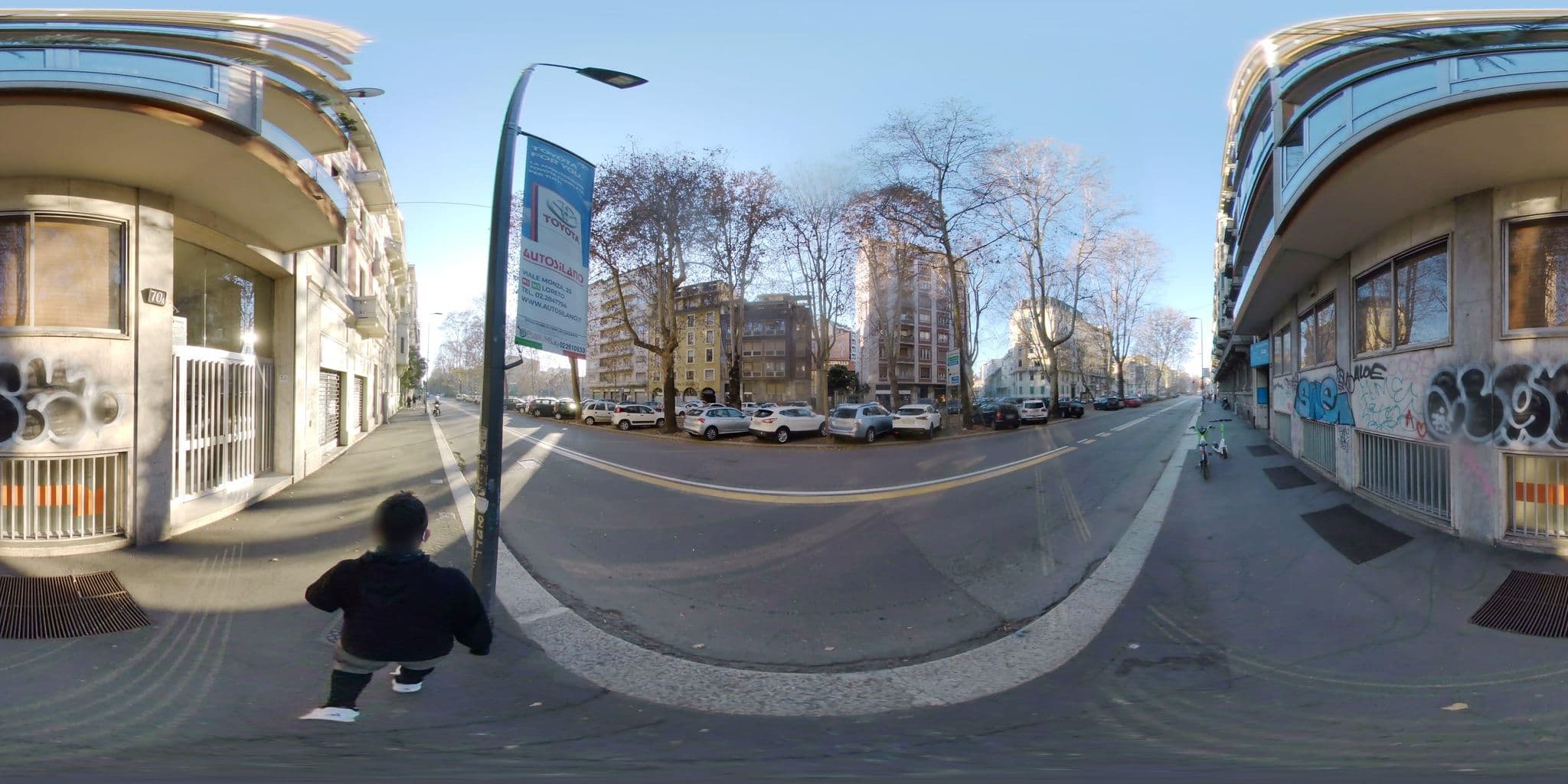 Street view near Santa Lucia Suite Milan Guesthouse, Brera — © mapconcierge (CC BY-SA · Mapillary)