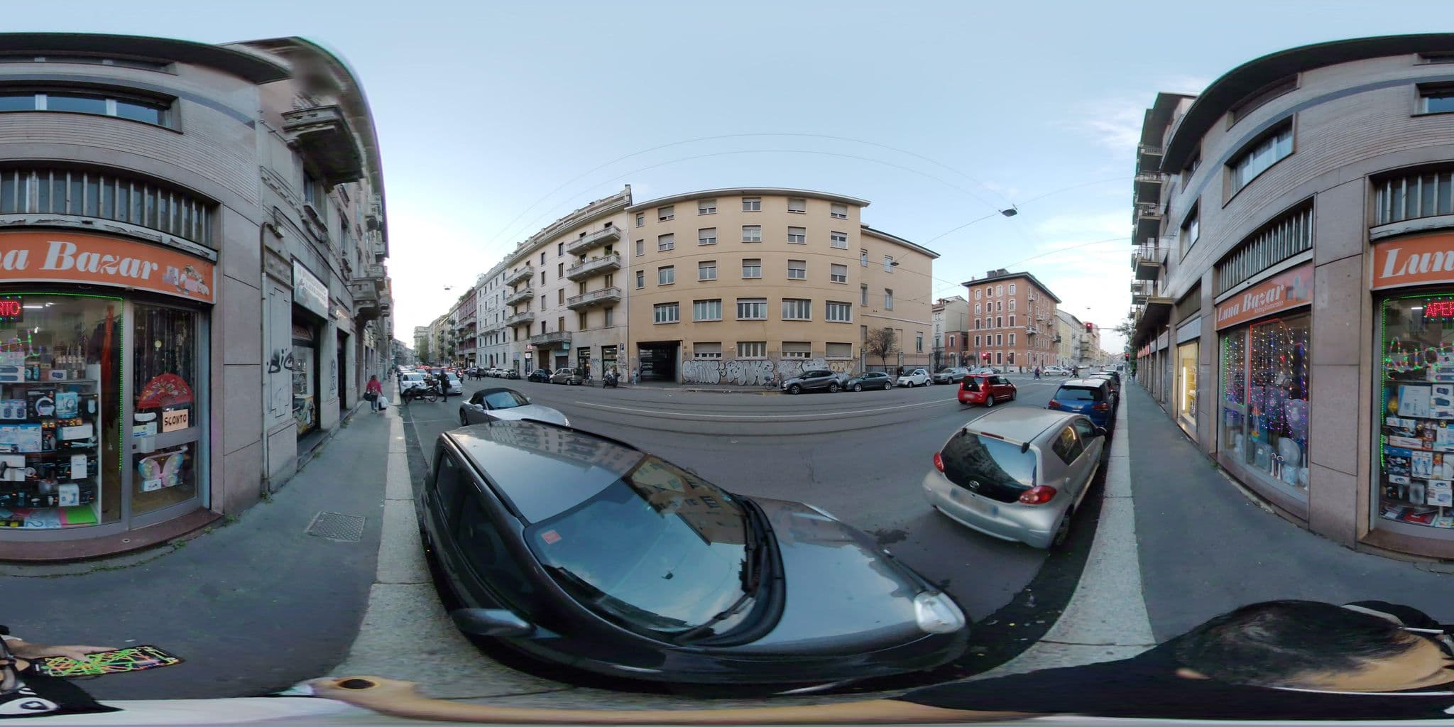 Street view near Beautiful Basement-Tony appartment-in heart of Milan, Brera — © mapconcierge (CC BY-SA · Mapillary)