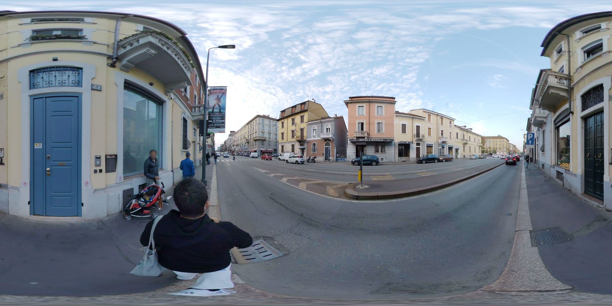 Street view near Da Xin SAS di Hux Hiuli & C, Brera — © mapconcierge (CC BY-SA · Mapillary)