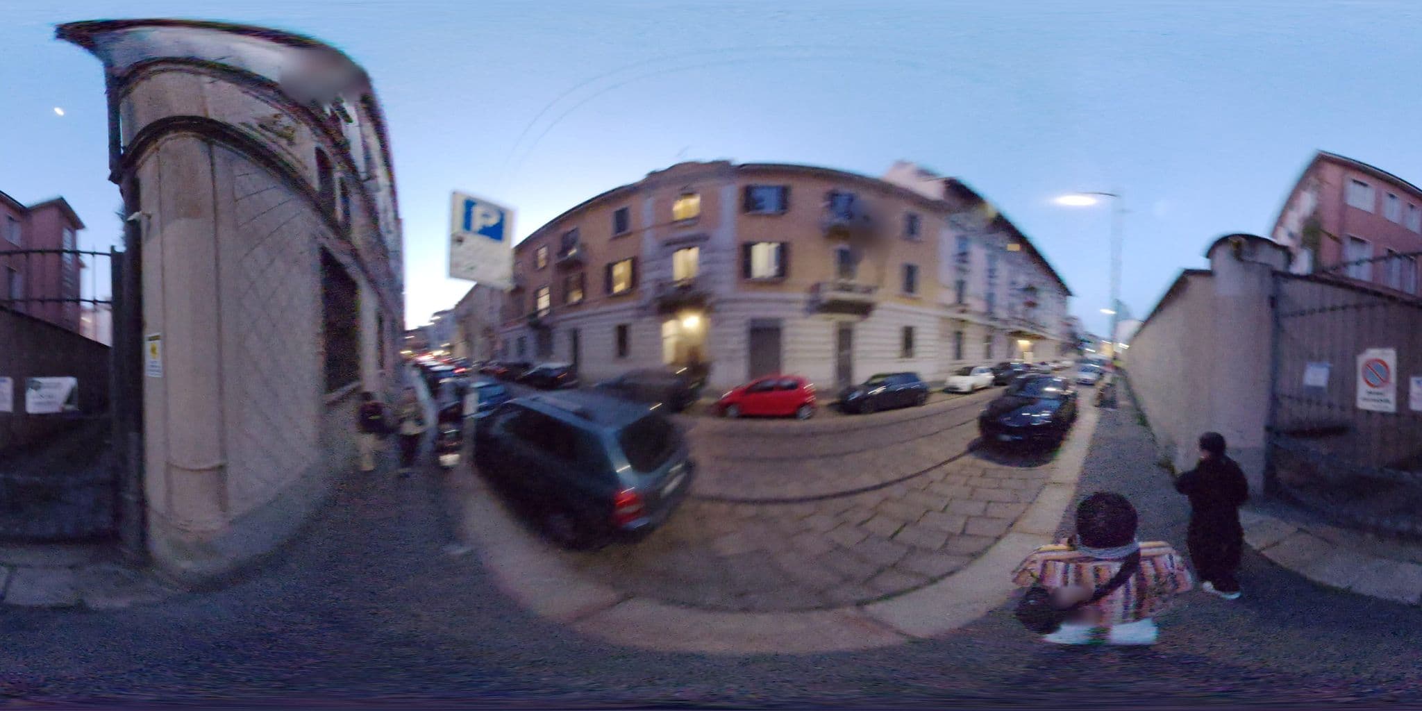 Street view near Hotel Cervo, Brera — © mapconcierge (CC BY-SA · Mapillary)