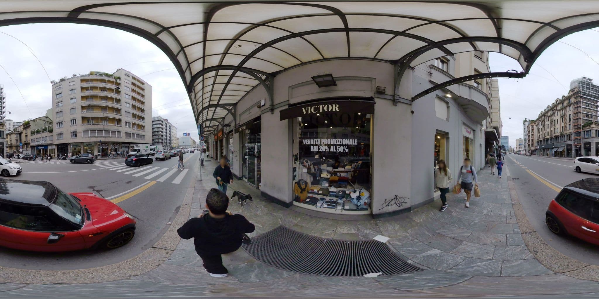 Street view near Metro Plaza Apartment -Buenos Aires, Brera — © mapconcierge (CC BY-SA · Mapillary)