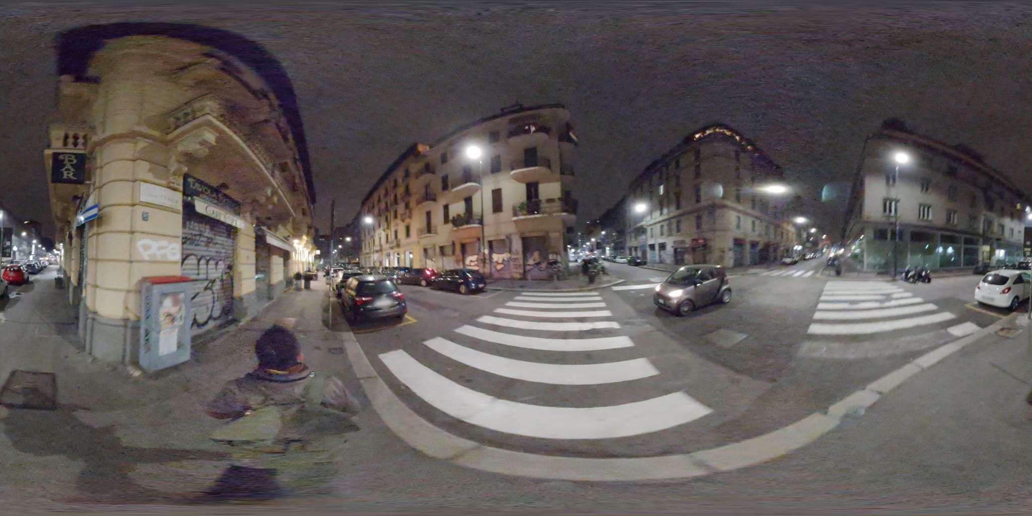 Street view near Verona Hotel, Brera — © mapconcierge (CC BY-SA · Mapillary)