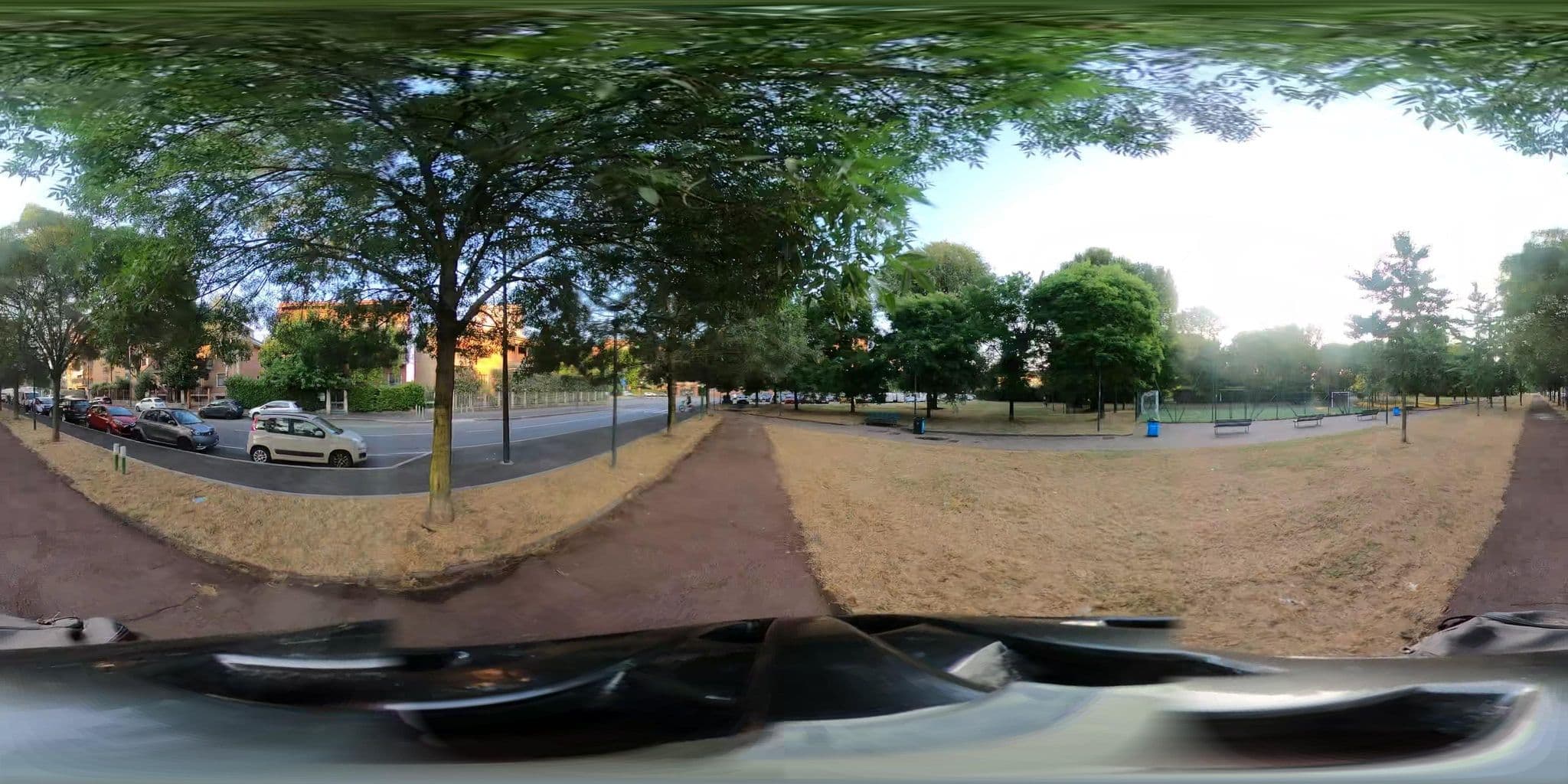 Street view near B&B D'eco Milano, Bresso — © jacopofar (CC BY-SA · Mapillary)