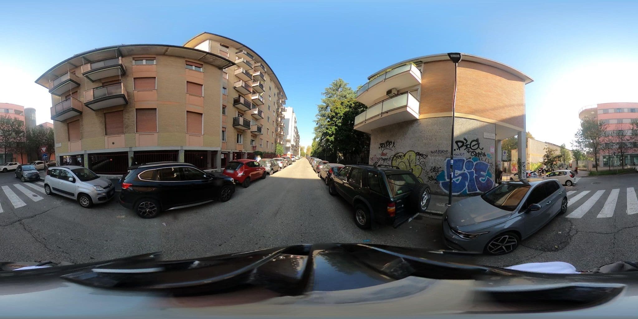 Street view near Italianway-Rucellai, Adriano — © jacopofar (CC BY-SA · Mapillary)