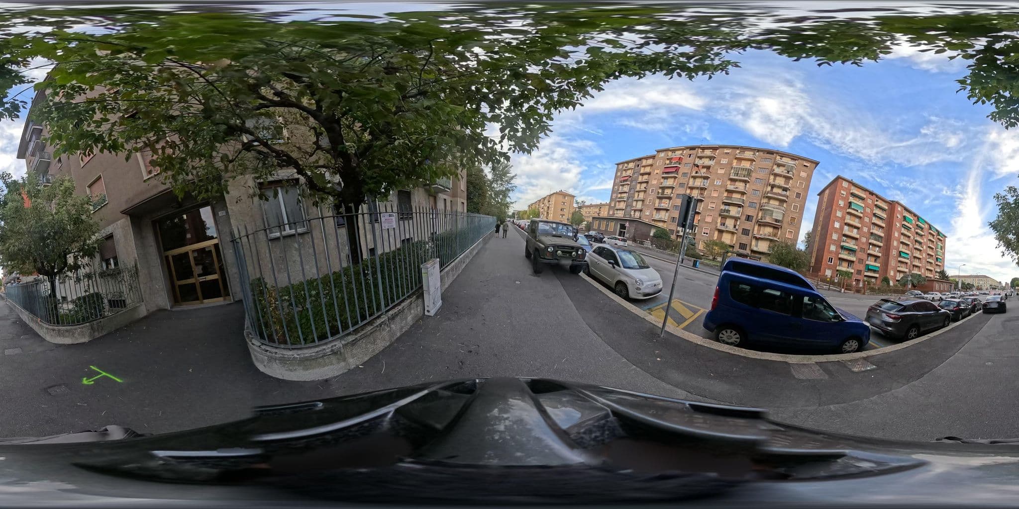Street view near Niguarda Bicocca Flat, Sesto San Giovanni — © jacopofar (CC BY-SA · Mapillary)