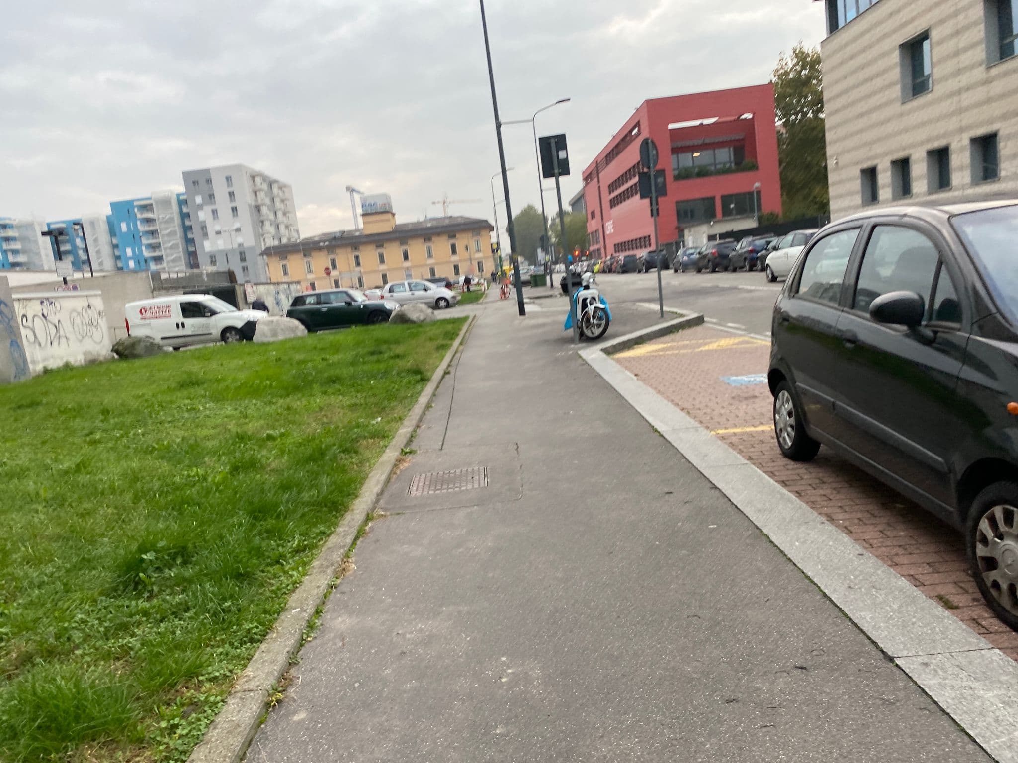 Street view near Camplus Living Rubattino, Milano Due — © martitagliabue (CC BY-SA · Mapillary)