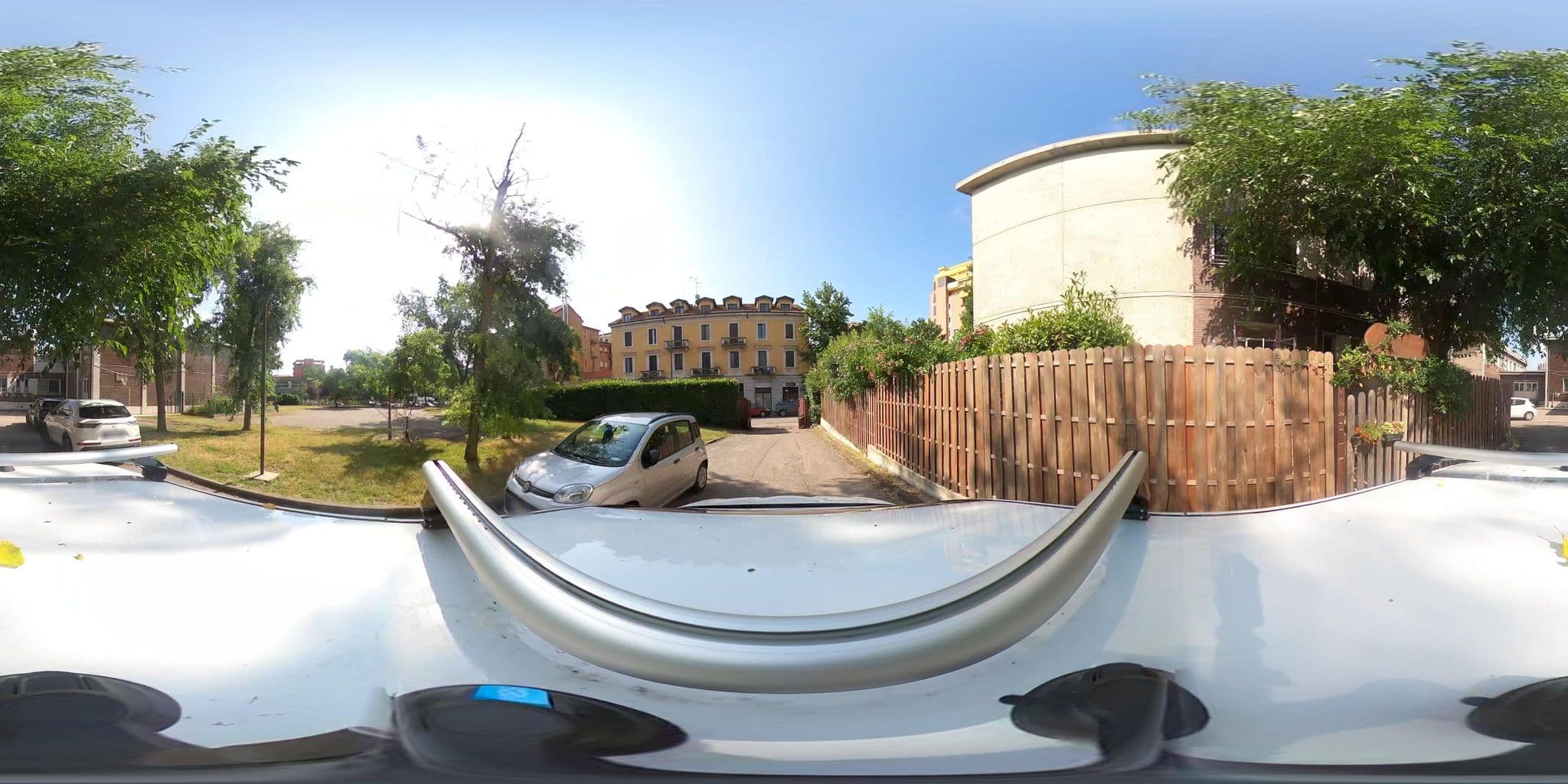 Street view near La Corte di Lambrate, Milano Due — © kh4nev (CC BY-SA · Mapillary)
