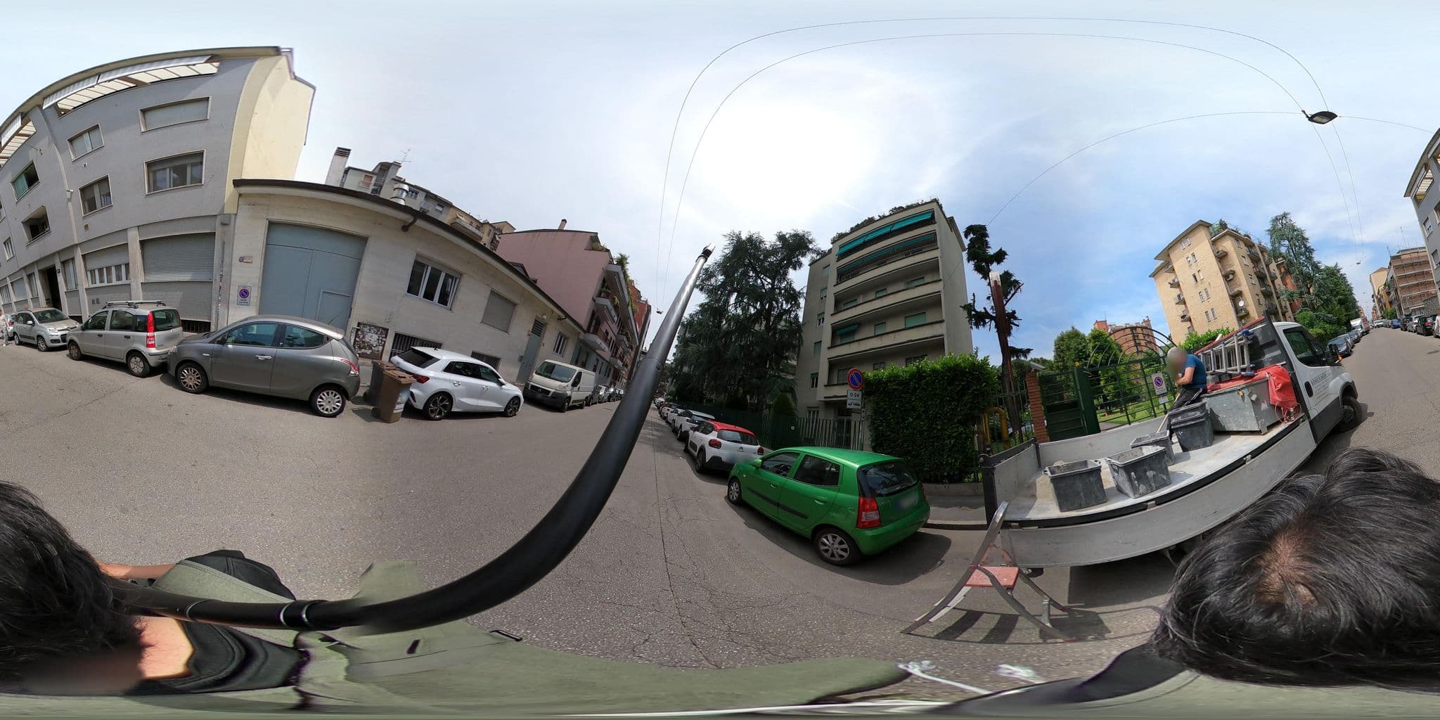 Street view near iH Hotels Milano ApartHotel Argonne Park, Milan — © mapconcierge (CC BY-SA · Mapillary)