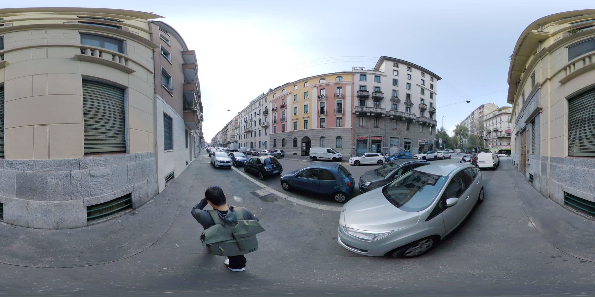 Street view near B&B Errepi Milano Loreto, Adriano — © mapconcierge (CC BY-SA · Mapillary)