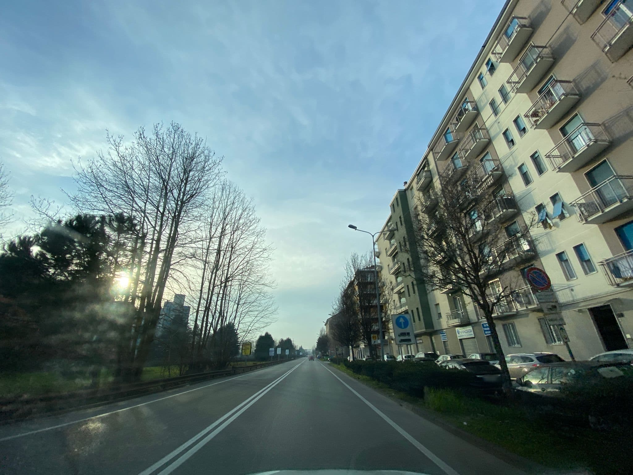 Street view near Appartamento San Raffaele, Vimodrone — © adirricor (CC BY-SA · Mapillary)