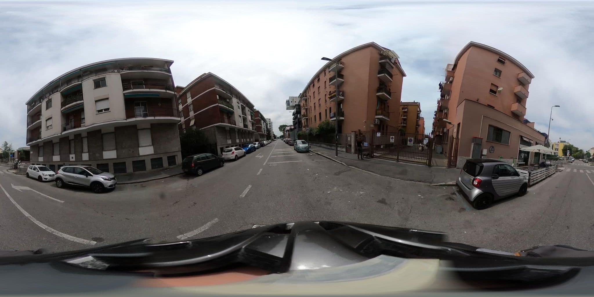 Street view near Appartamento La Fortezza, Sesto San Giovanni — © jacopofar (CC BY-SA · Mapillary)