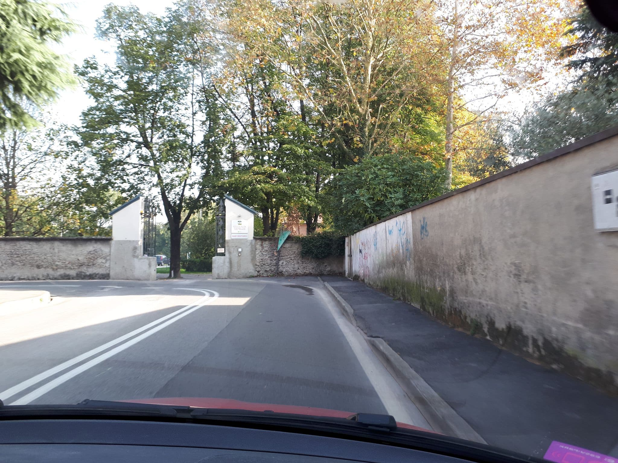 Street view near Cascina Costa Alta, Biassono — © kaitu (CC BY-SA · Mapillary)