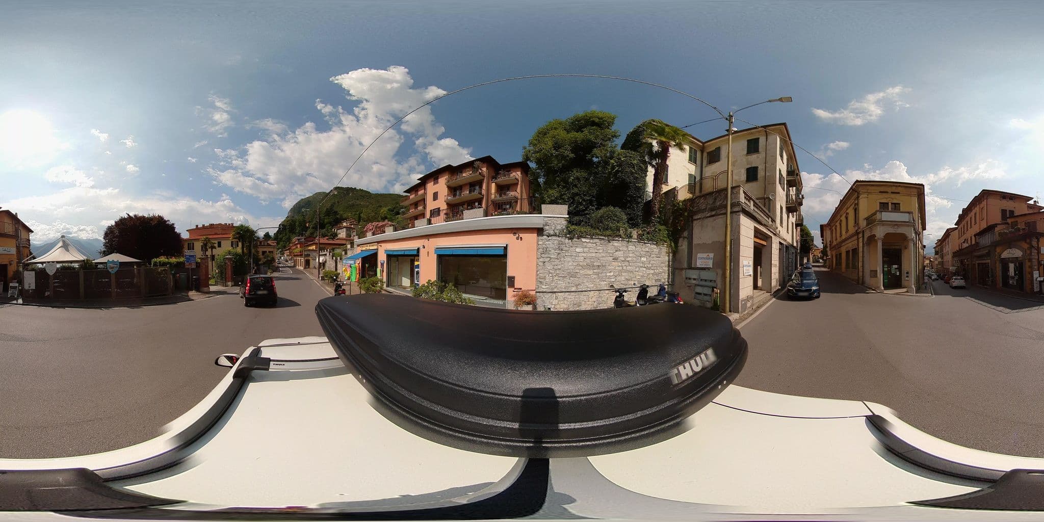 Street view near Tosca Apartment, Menaggio — © chrisbeddow (CC BY-SA · Mapillary)