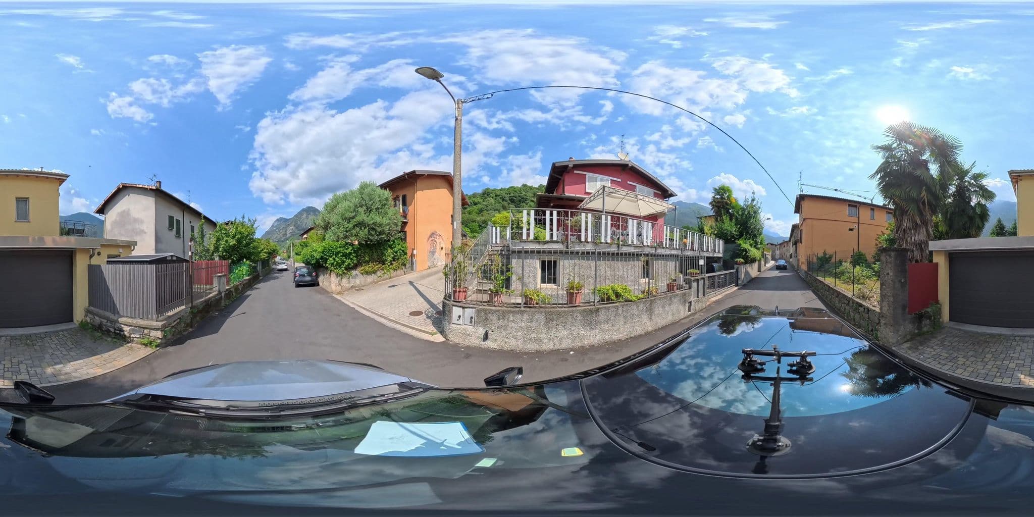 Street view near Bed and Breakfast GreenFairy, Porlezza — © Polinomia (CC BY-SA · Mapillary)