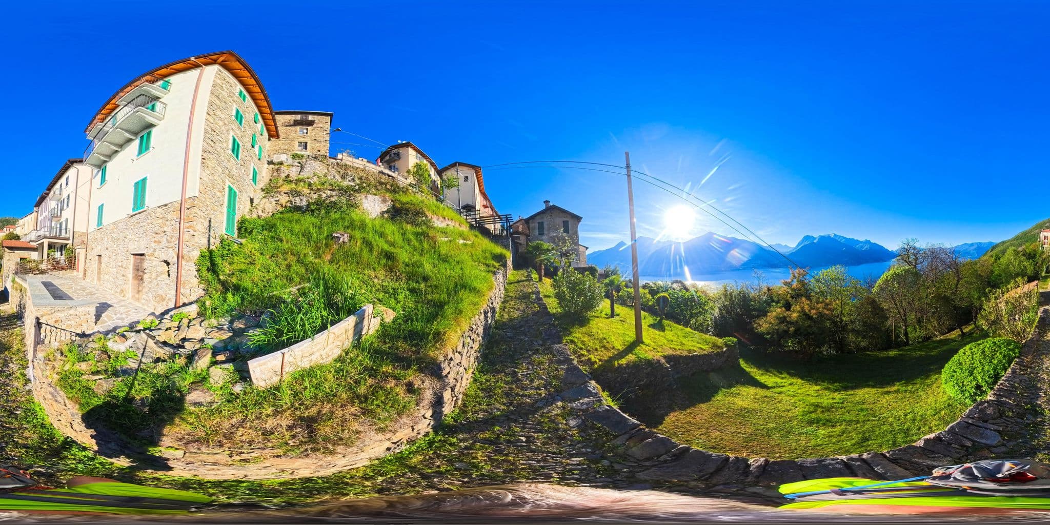 Street view near Casa San Martino Lago di Como, Menaggio — © Hol_Ger (CC BY-SA · Mapillary)
