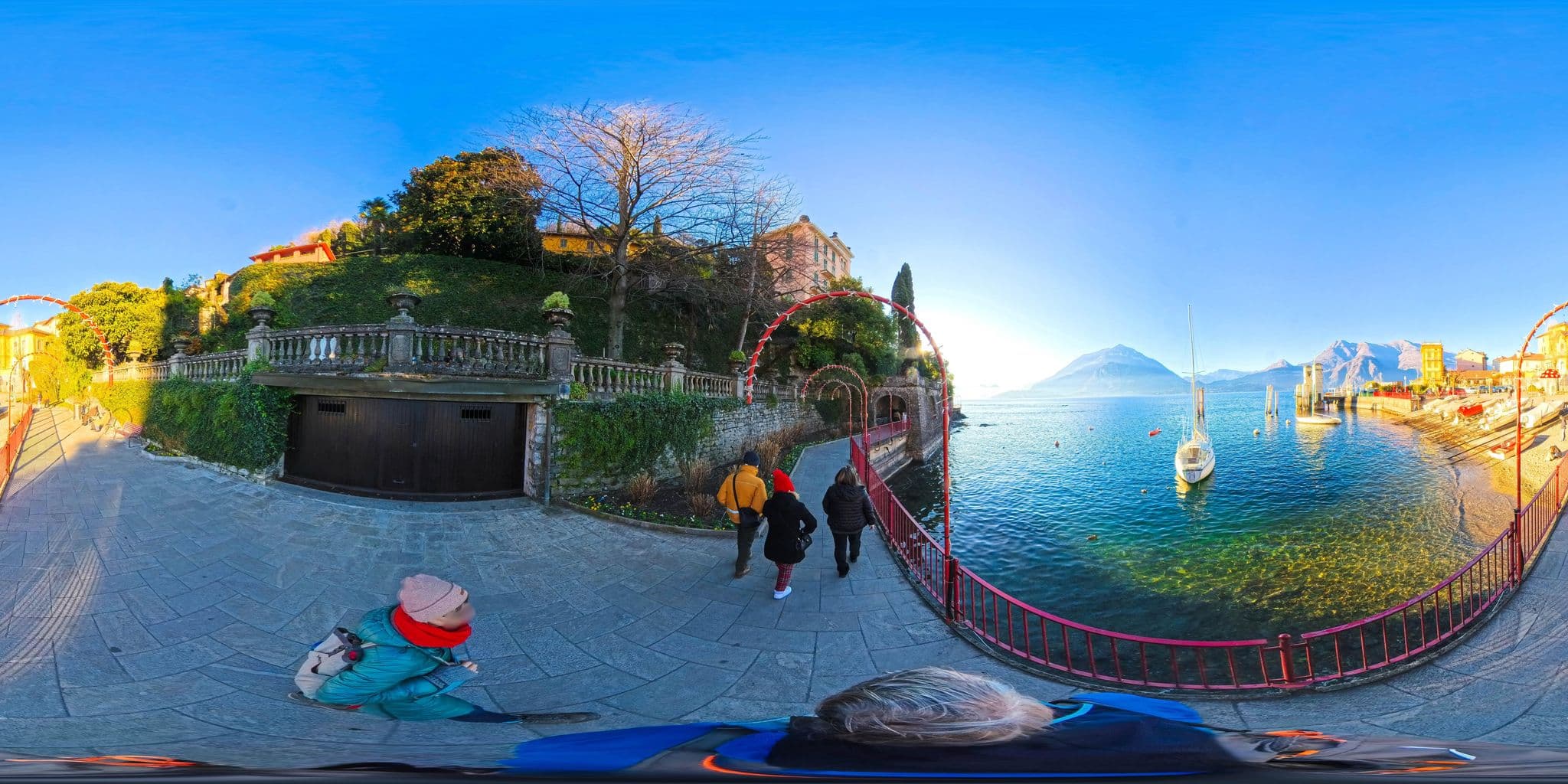 Street view near Bella Varenna, Bellagio — © Hol_Ger (CC BY-SA · Mapillary)