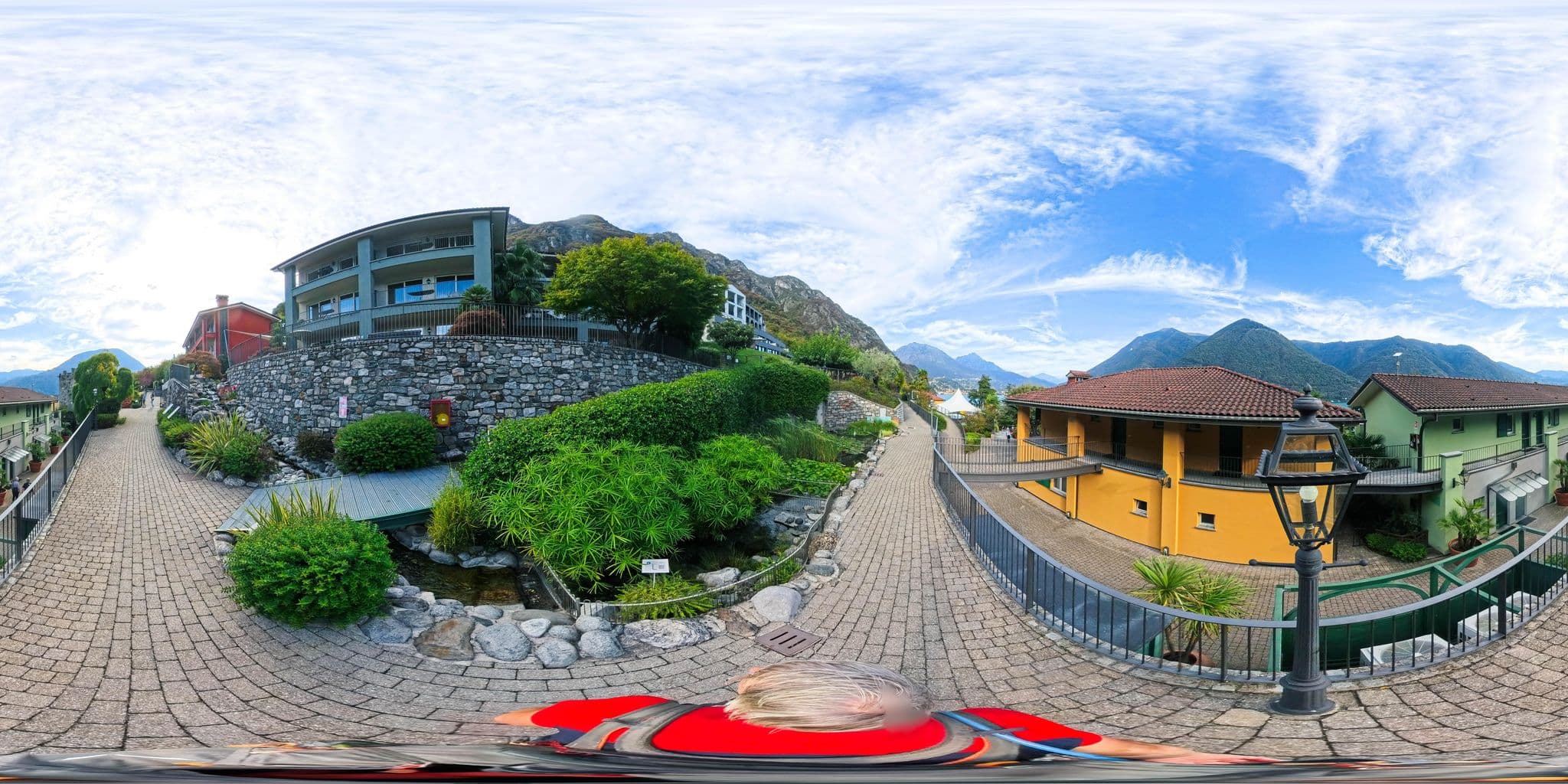 Street view near San Marco Hotels, Porlezza — © Hol_Ger (CC BY-SA · Mapillary)