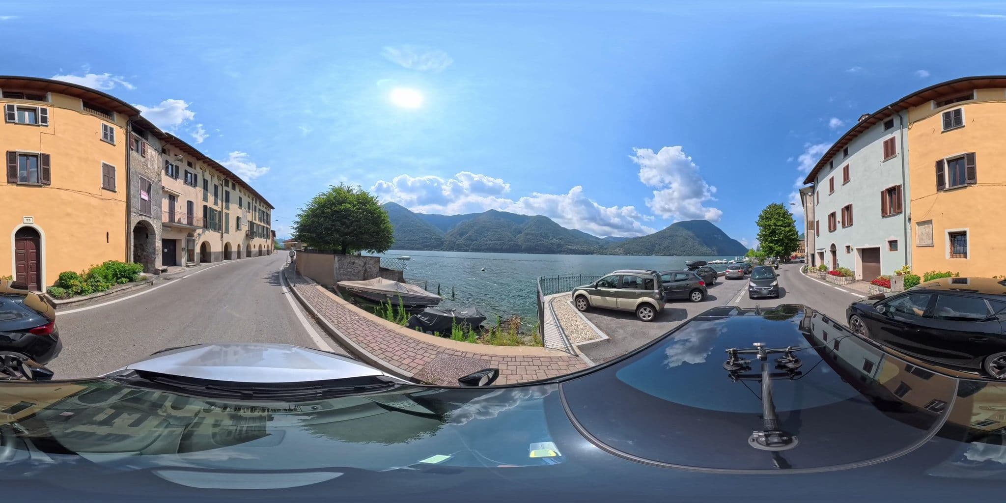 Street view near Bar Cima, Porlezza — © Polinomia (CC BY-SA · Mapillary)